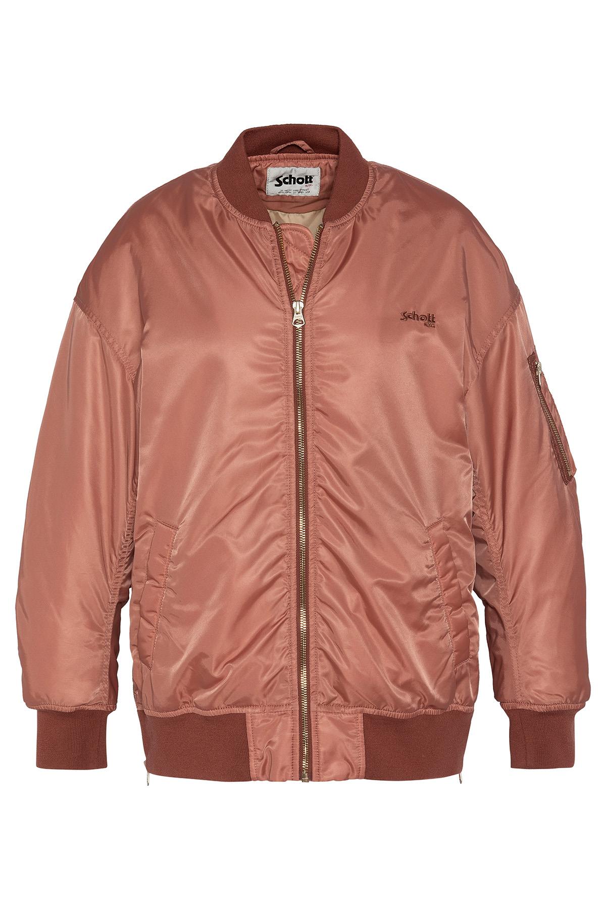 Damen Jacke Schott AIRLONGWRS DUSTY PINK — Ansicht 1