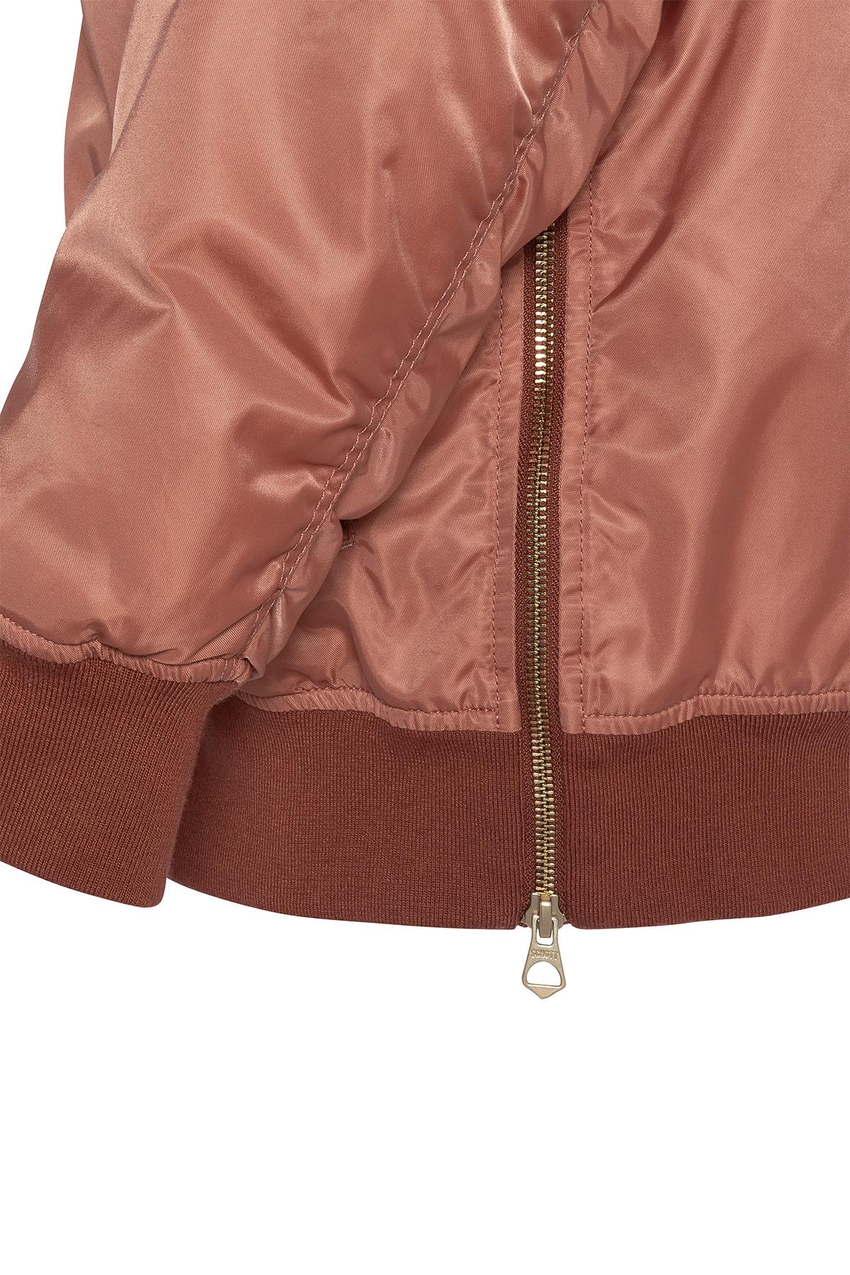 Damen Jacke Schott AIRLONGWRS DUSTY PINK — Ansicht 2