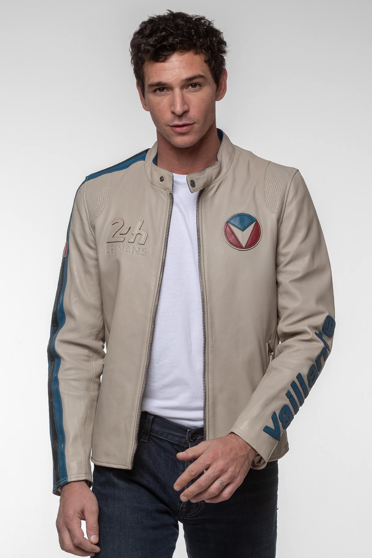 Chaqueta Hombre Michel Vaillant MICHEL2 VAILLANT ECRU — vista 3