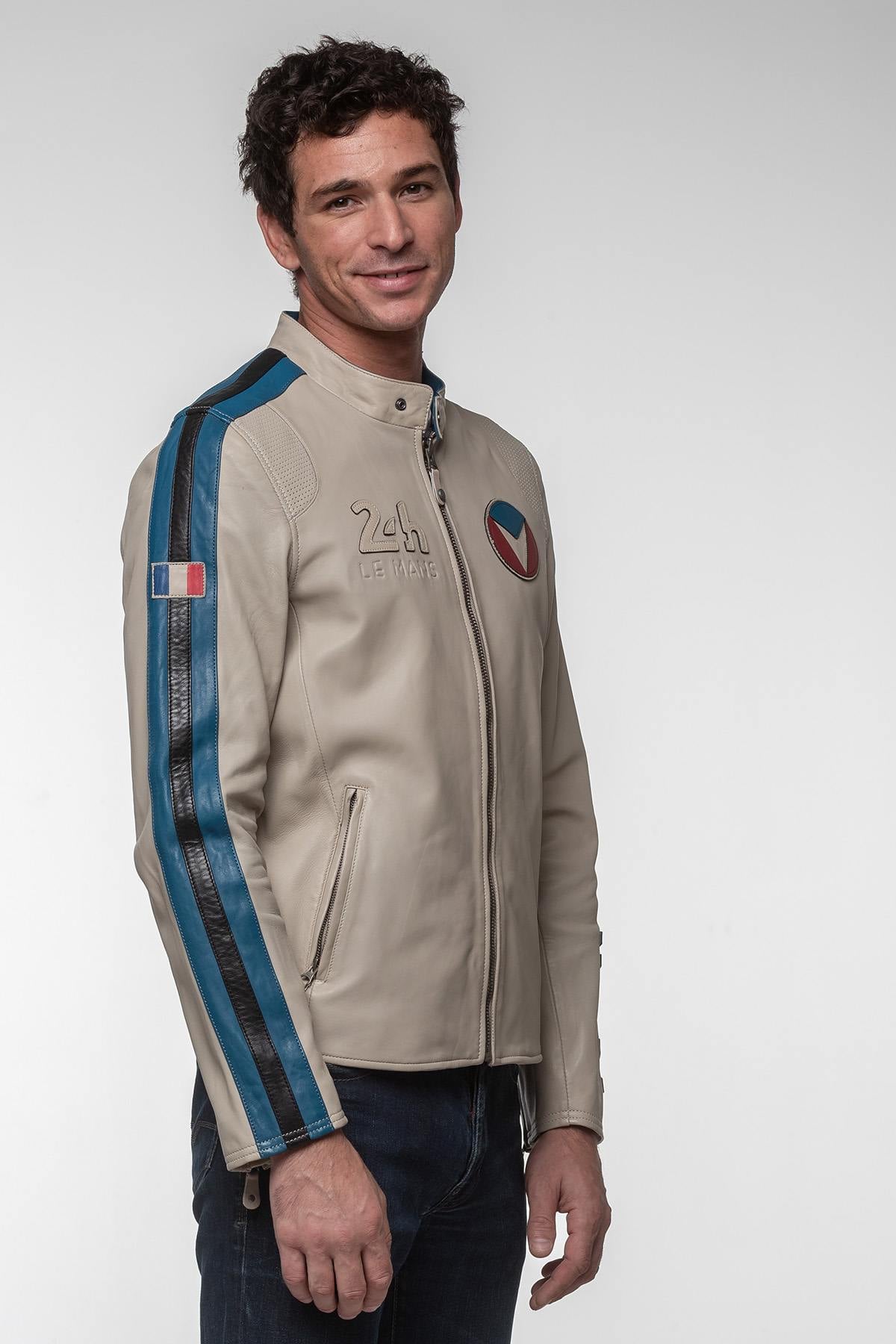 Chaqueta Hombre Michel Vaillant MICHEL2 VAILLANT ECRU — vista 8