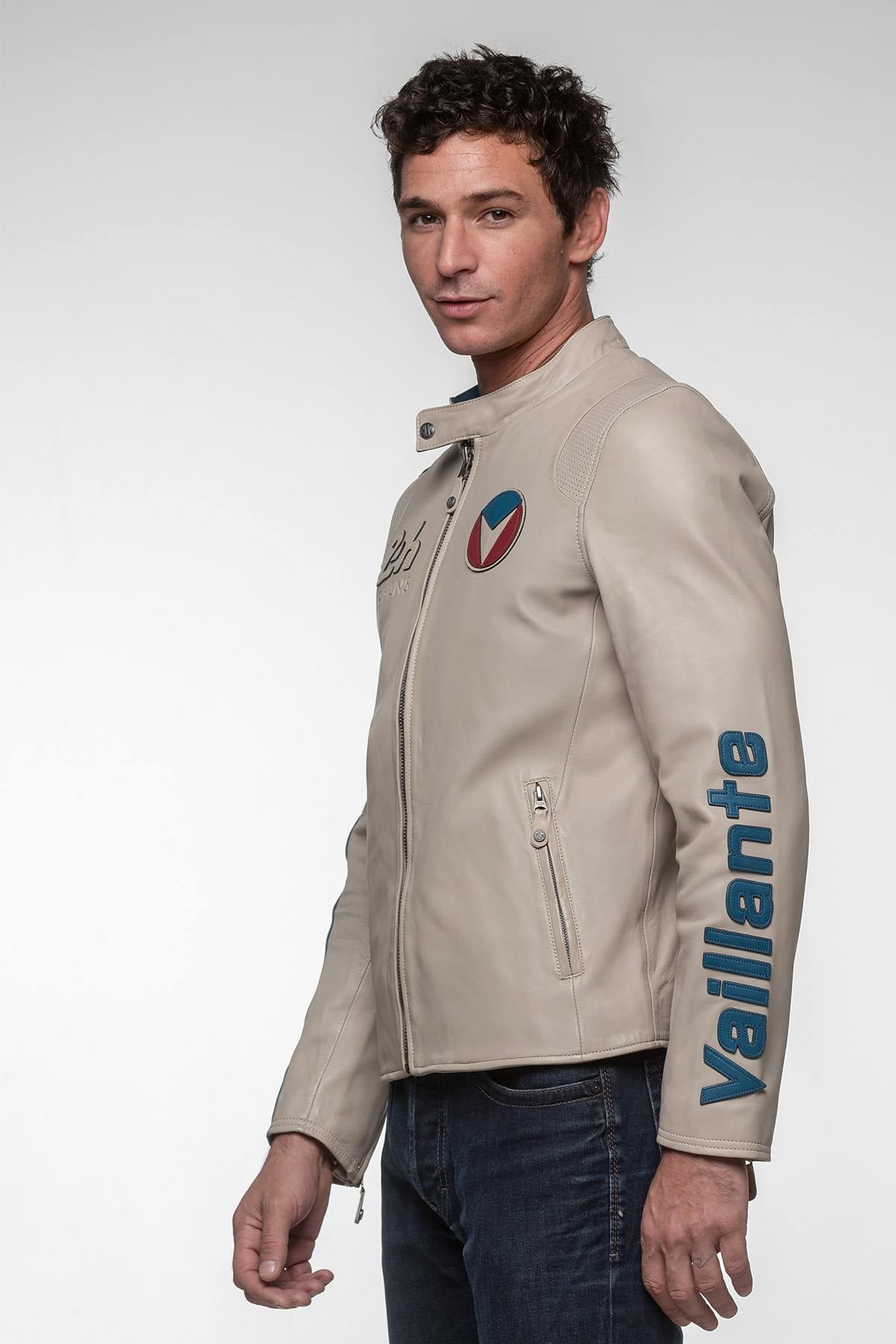 Chaqueta Hombre Michel Vaillant MICHEL2 VAILLANT ECRU — vista 9