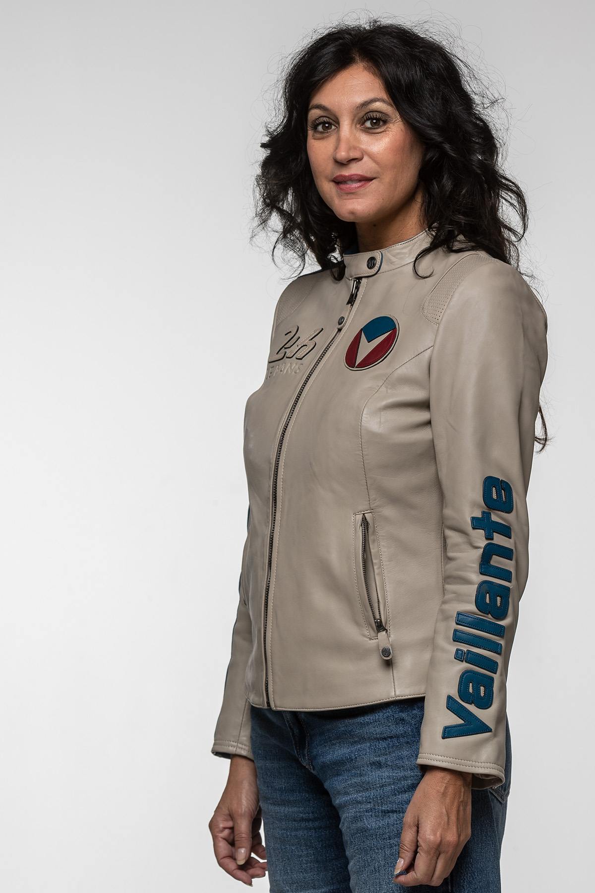 Chaqueta Mujeres Michel Vaillant GABRIELLE VAILLANT ECRU — vista 6