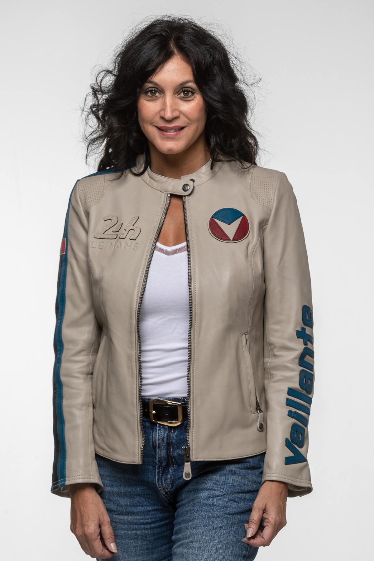 Chaqueta Mujeres Michel Vaillant GABRIELLE VAILLANT ECRU — vista 1
