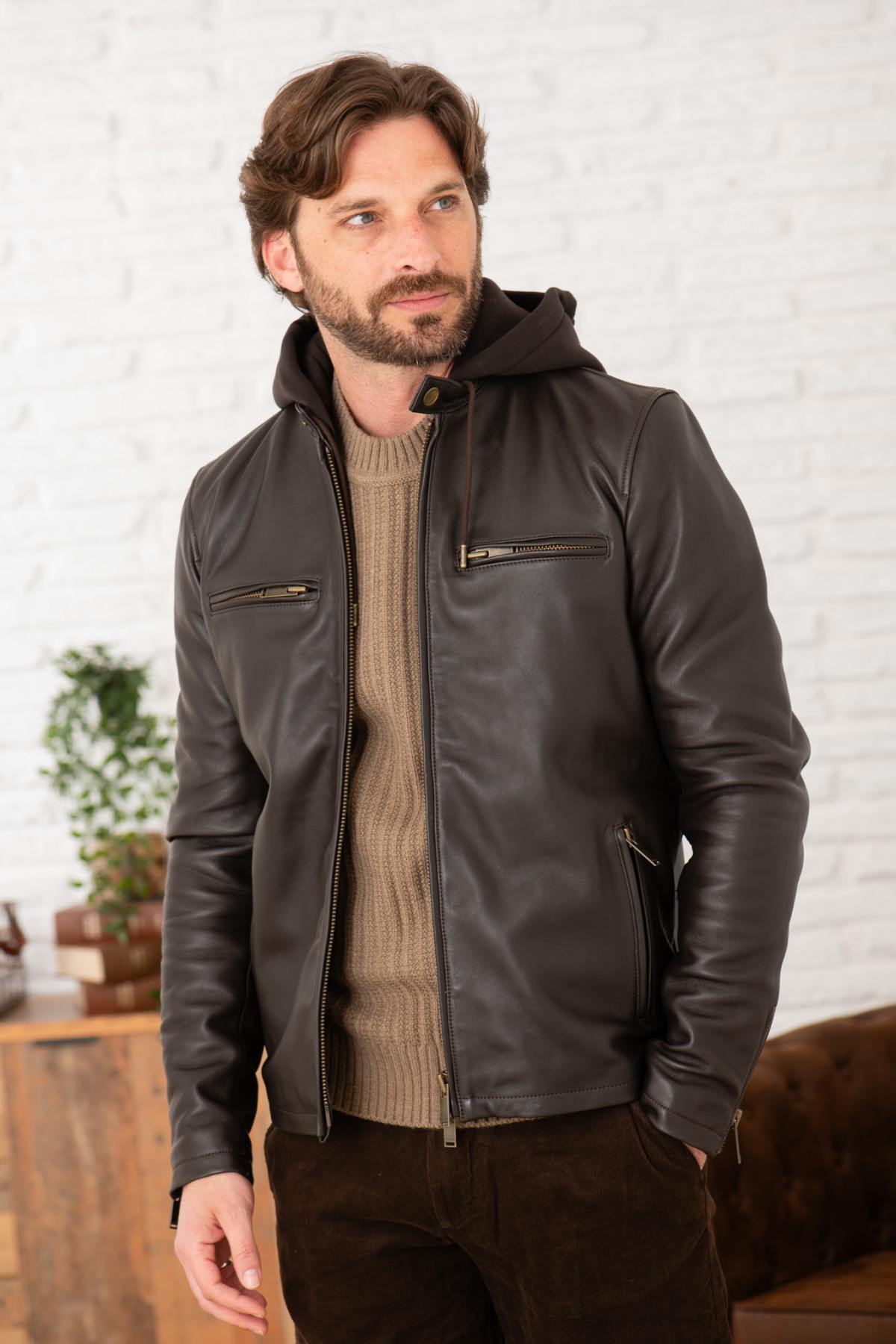 Chaqueta Hombre Chevignon WHEEL CACAO — vista 8