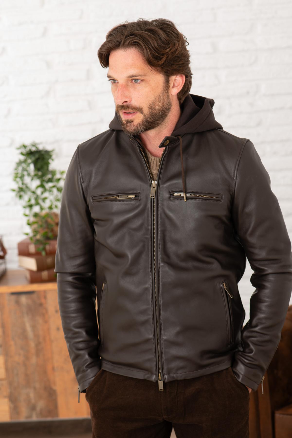 Chaqueta Hombre Chevignon WHEEL CACAO — vista 1