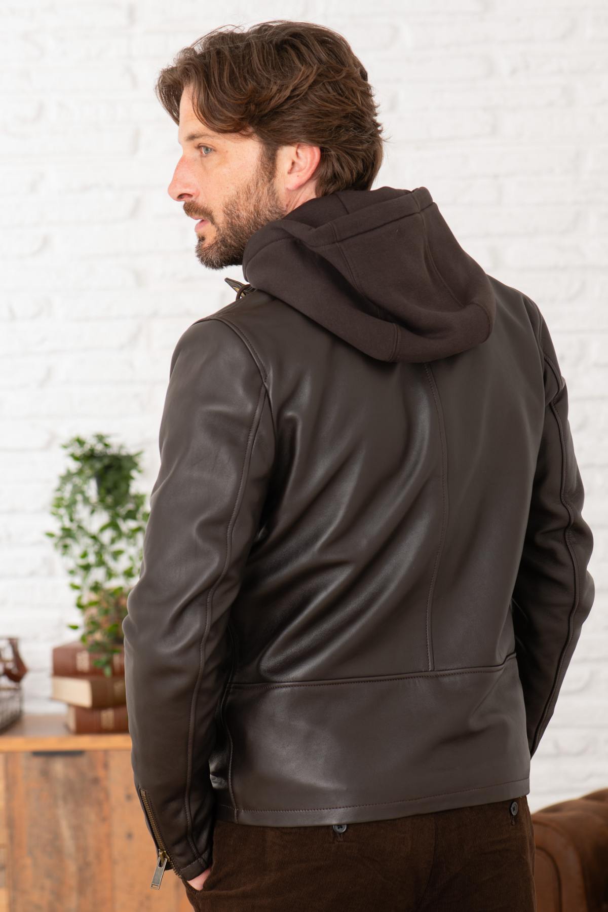 Chaqueta Hombre Chevignon WHEEL CACAO — vista 3