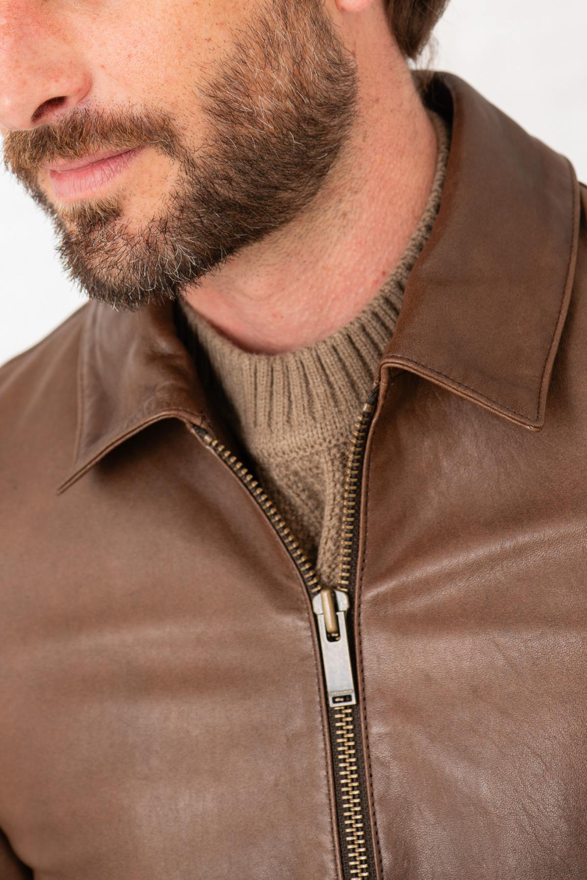 Blouson Homme Chevignon TROOPER CACAO — vue 5