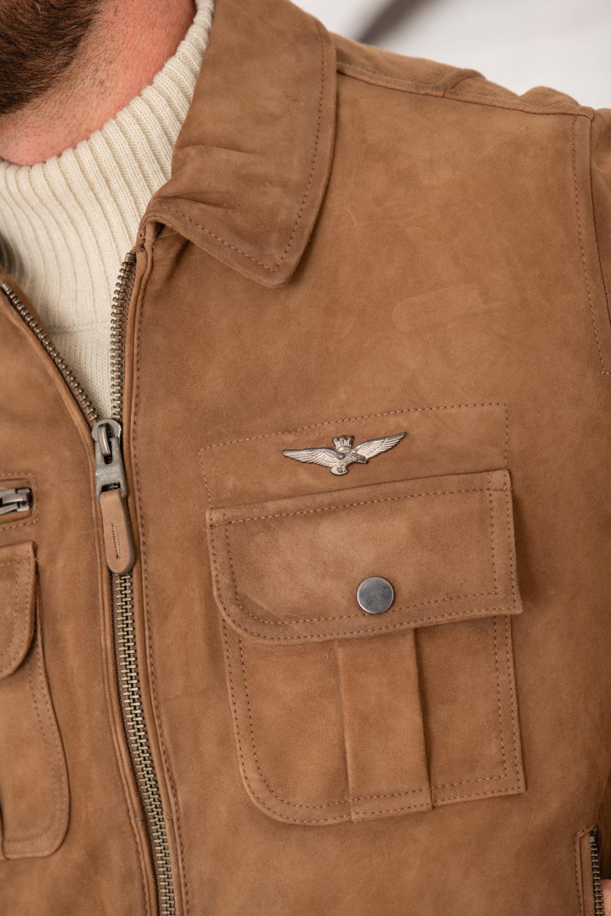Giacche Uomo Aeronautica Militare PN5045PL216 00061 TORTORA — vista 3