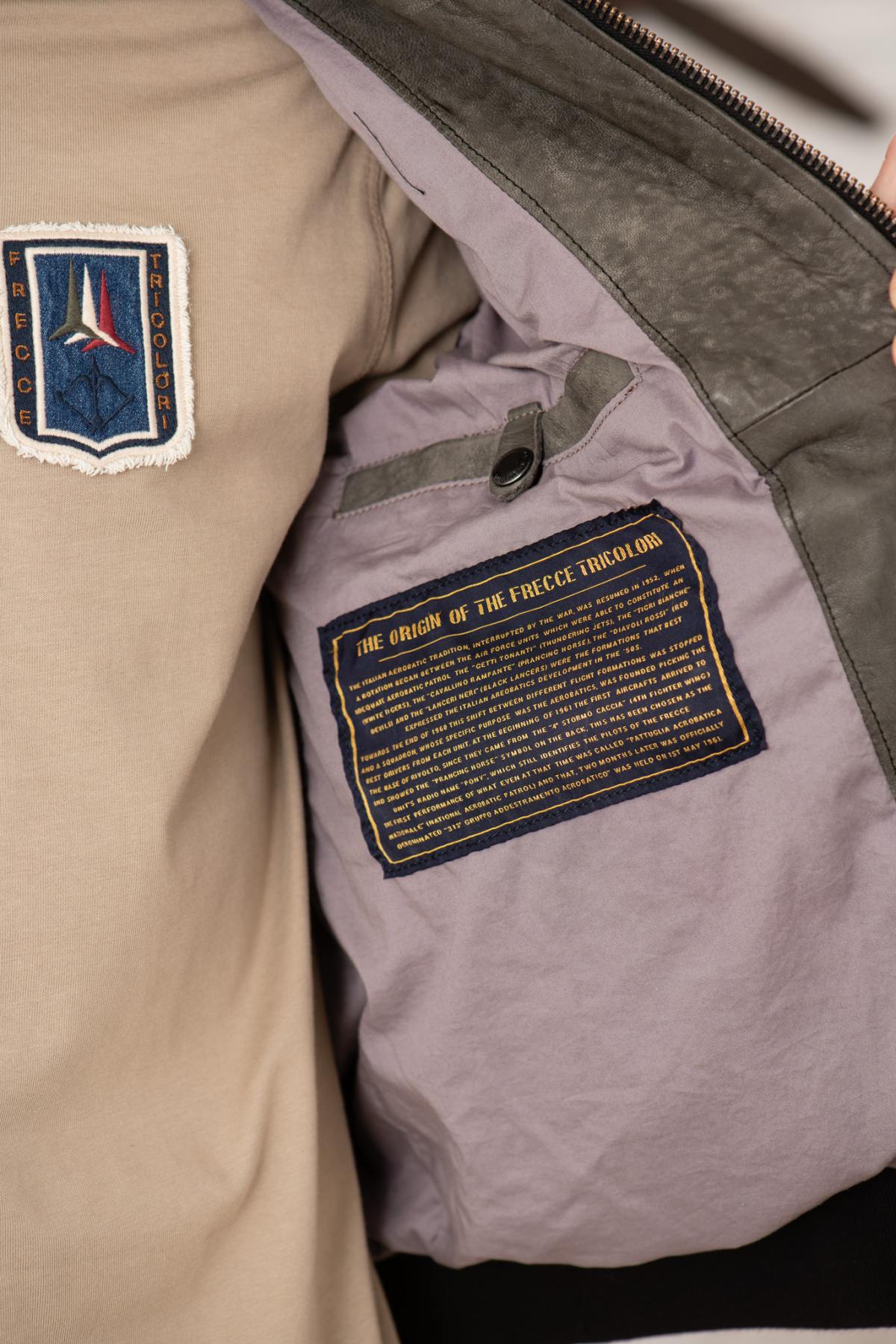 Giacche Uomo Aeronautica Militare PN5047PL00300 00014 FUMO — vista 8