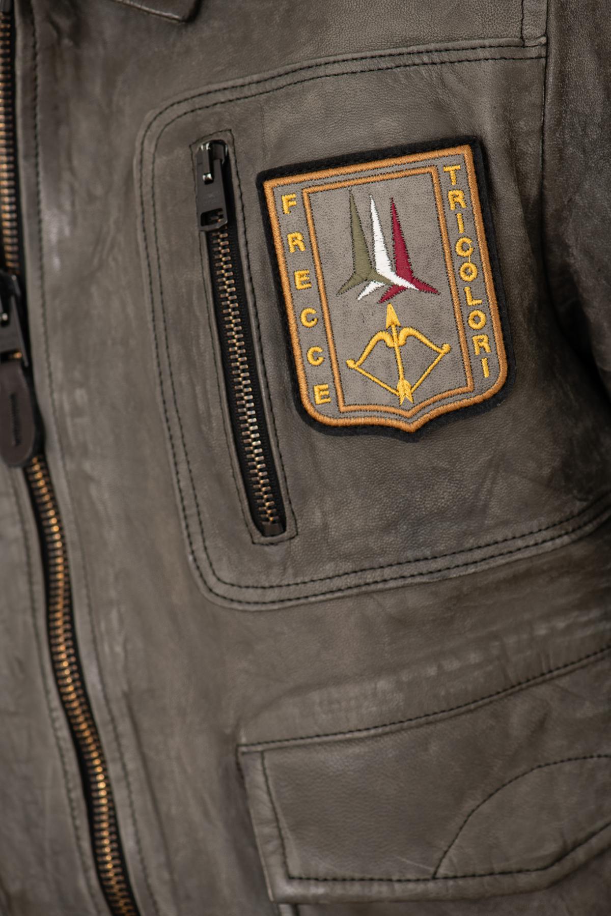 Giacche Uomo Aeronautica Militare PN5047PL00300 00014 FUMO — vista 3