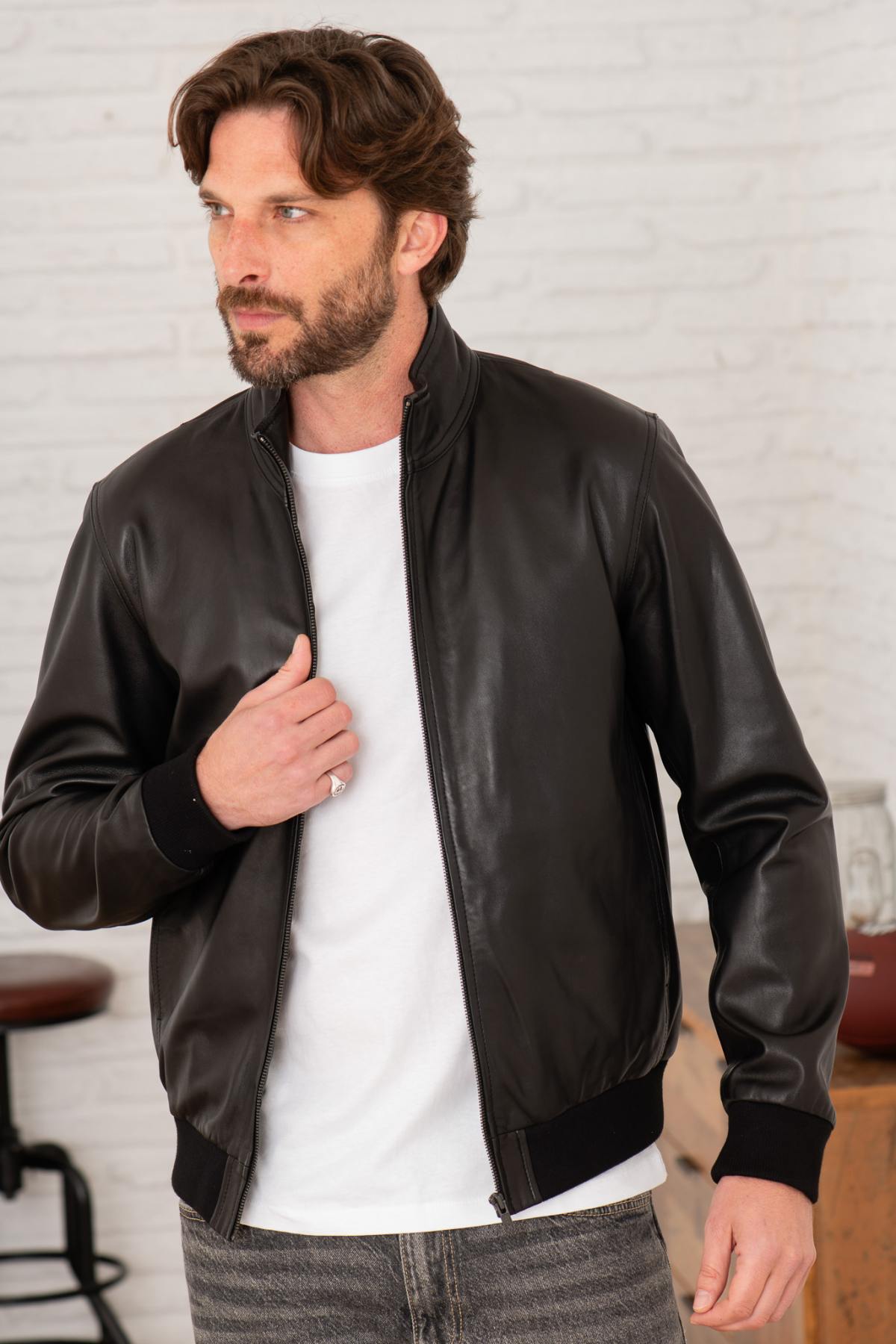 Chaqueta Hombre Serge Pariente EXPO BLACK — vista 1
