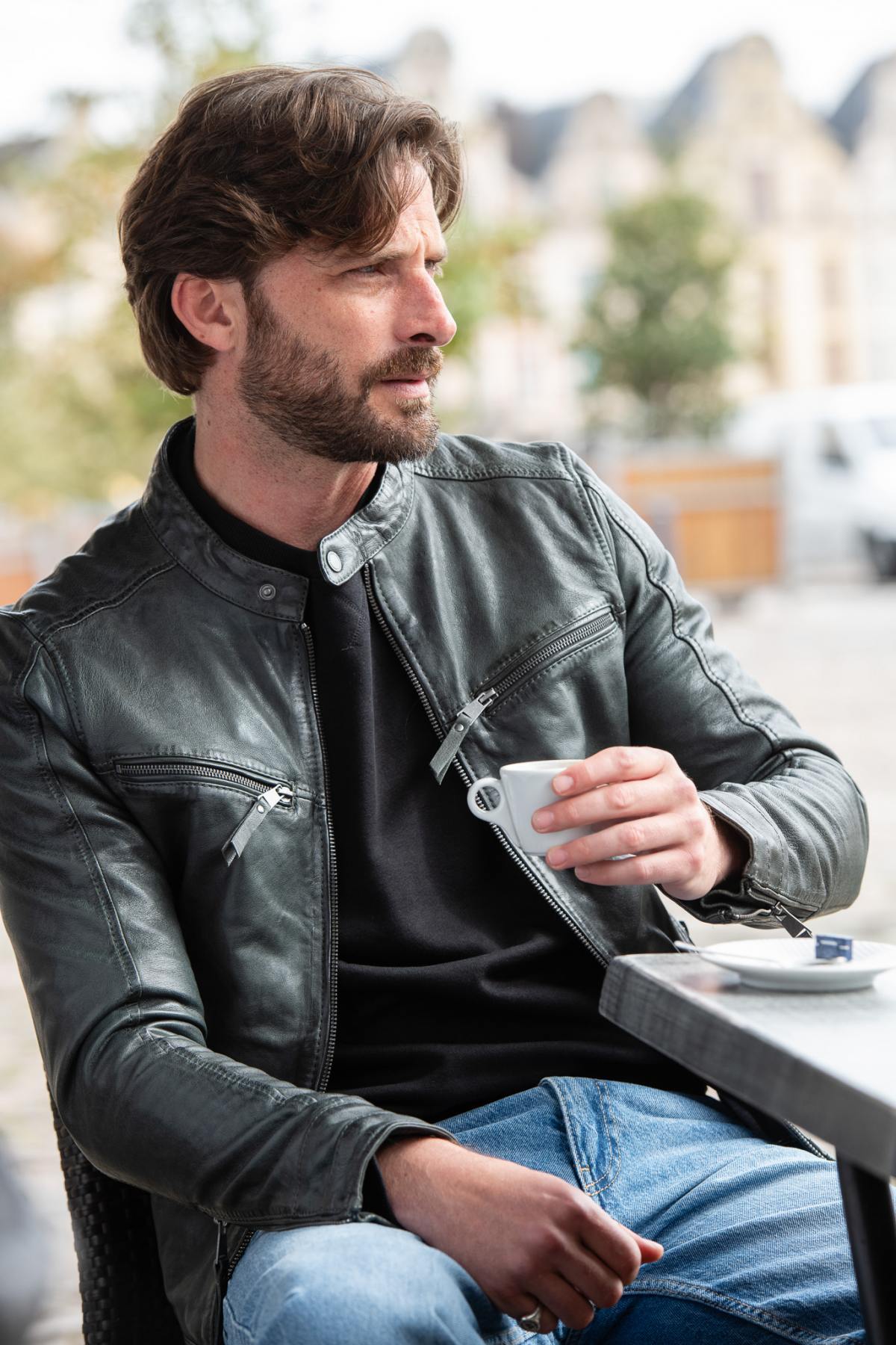 Herren Jacke Cityzen KANSAS ANTHRACITE — Ansicht 1