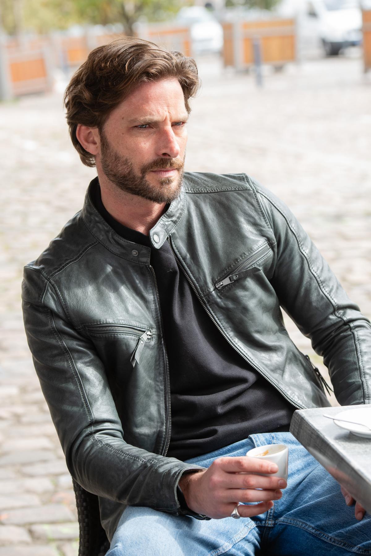 Herren Jacke Cityzen KANSAS ANTHRACITE — Ansicht 4