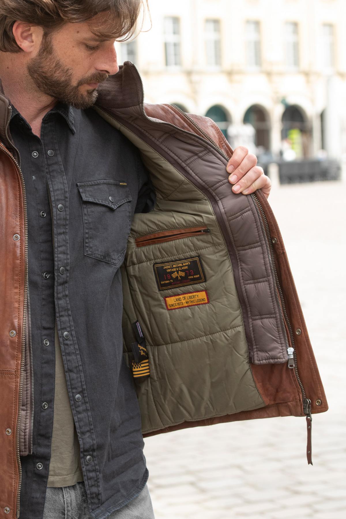 Giacche Uomo Daytona CERRO IC SHEEP TIGER BISON — vista 2