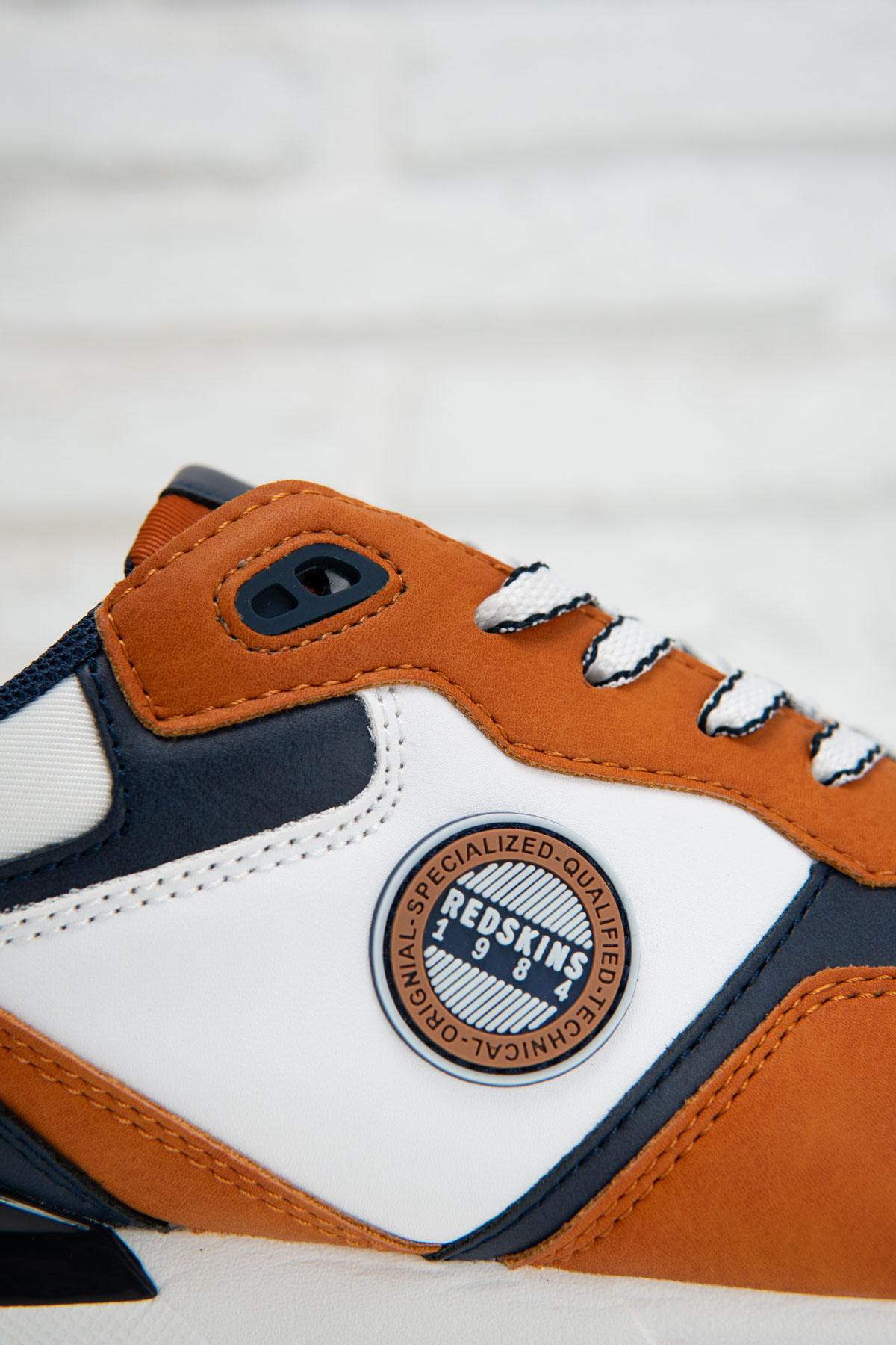 Herren Schuhe Redskins OYAT3 ORANGE MARINE BLANC — Ansicht 2