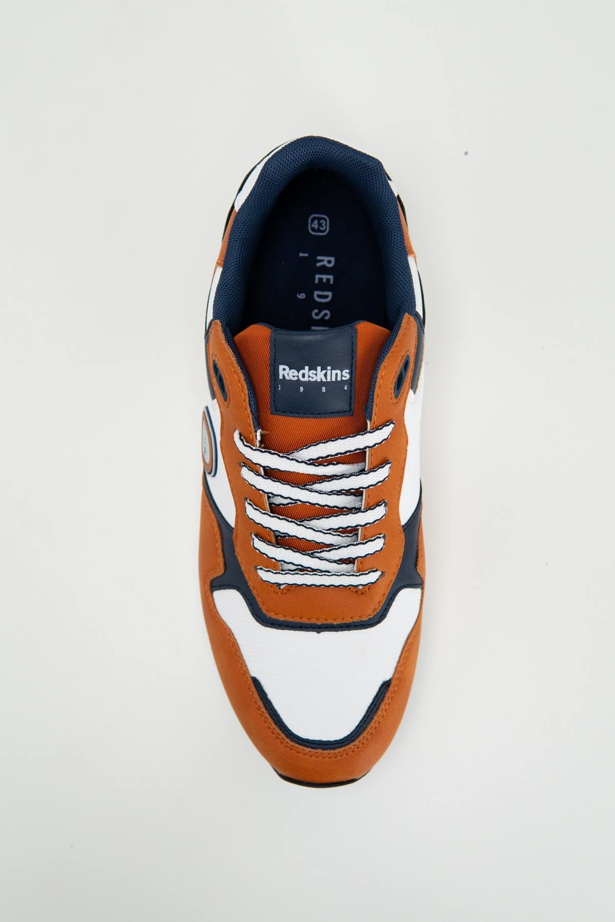 Herren Schuhe Redskins OYAT3 ORANGE MARINE BLANC — Ansicht 4