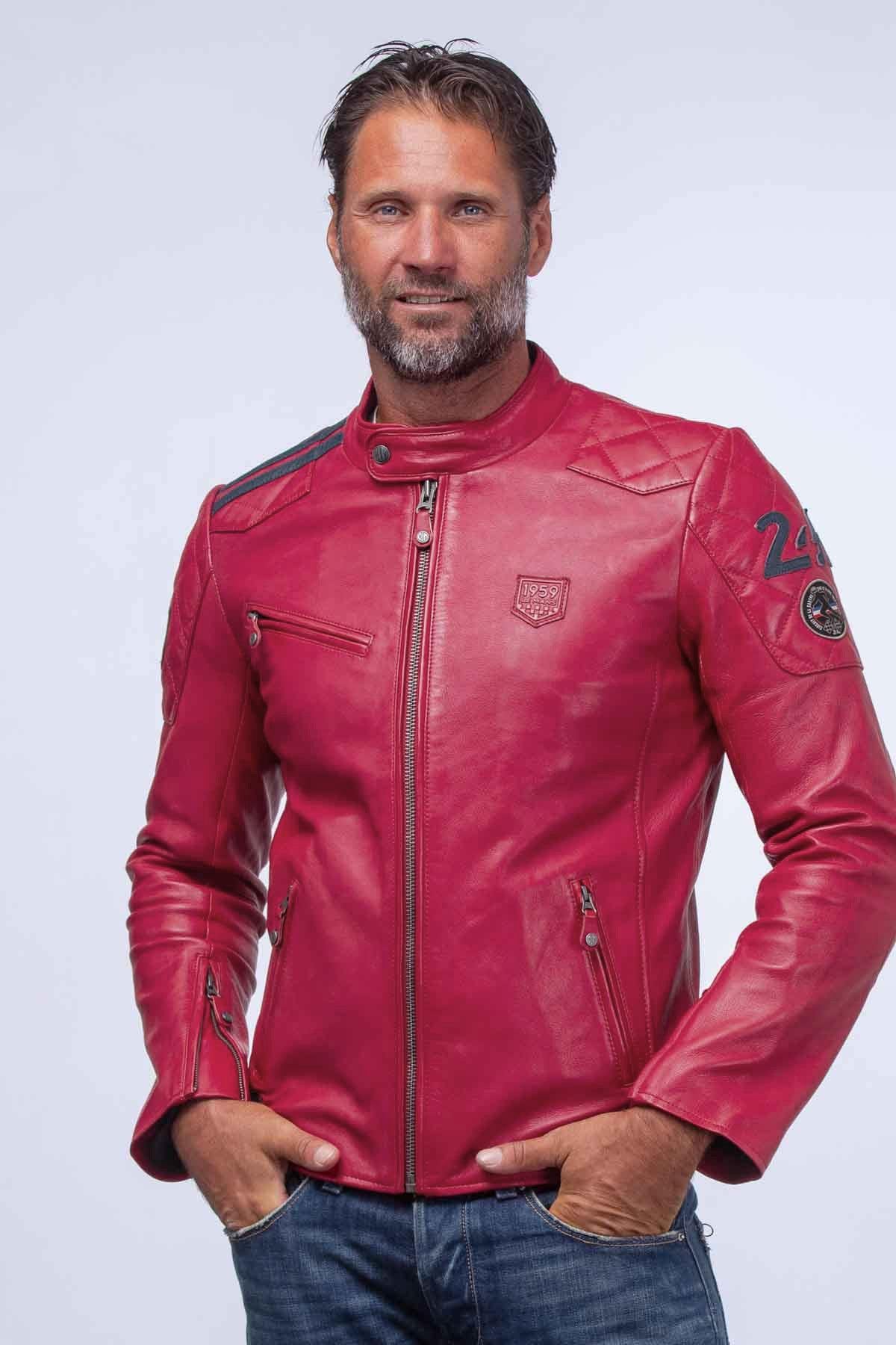 Herren Jacke 24h Le Mans DUFF4 RACING RED — Ansicht 2