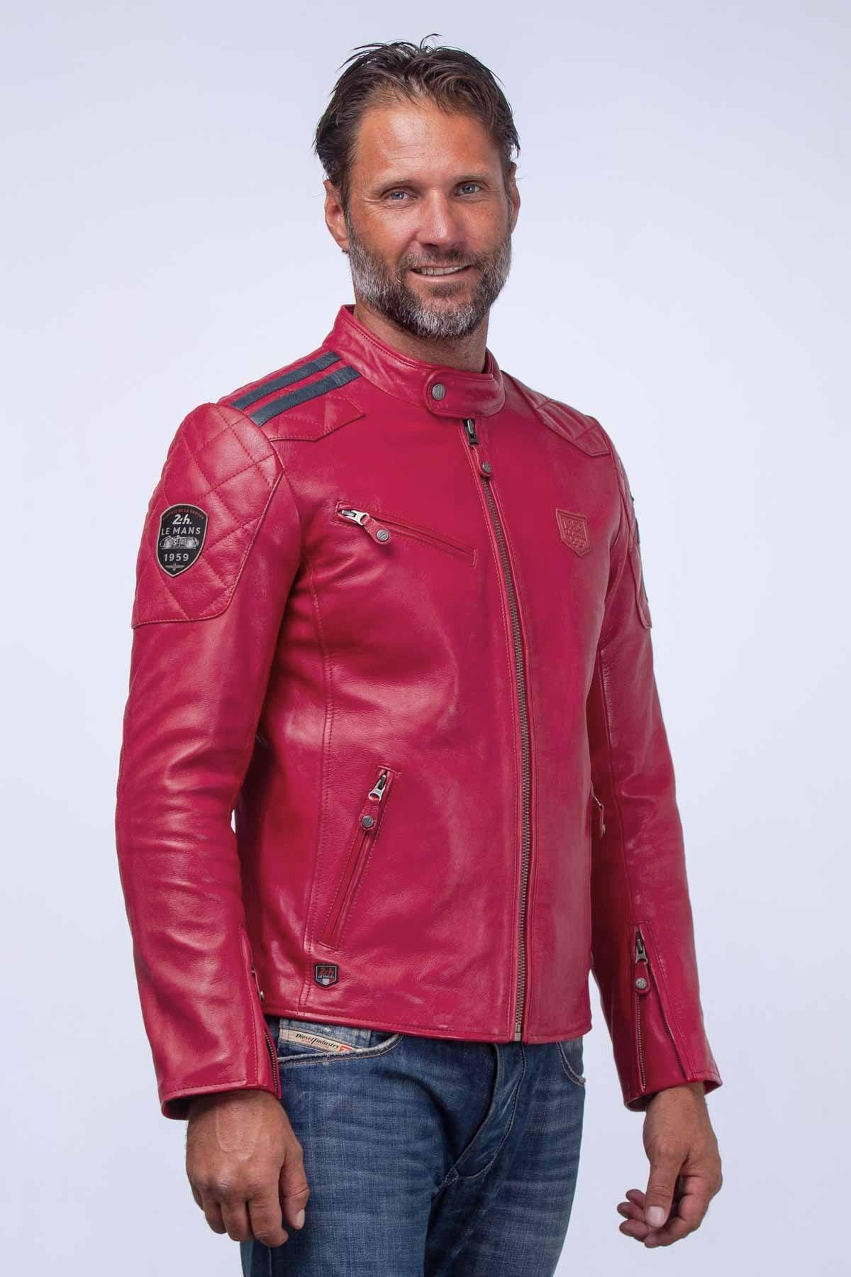 Herren Jacke 24h Le Mans DUFF4 RACING RED — Ansicht 5