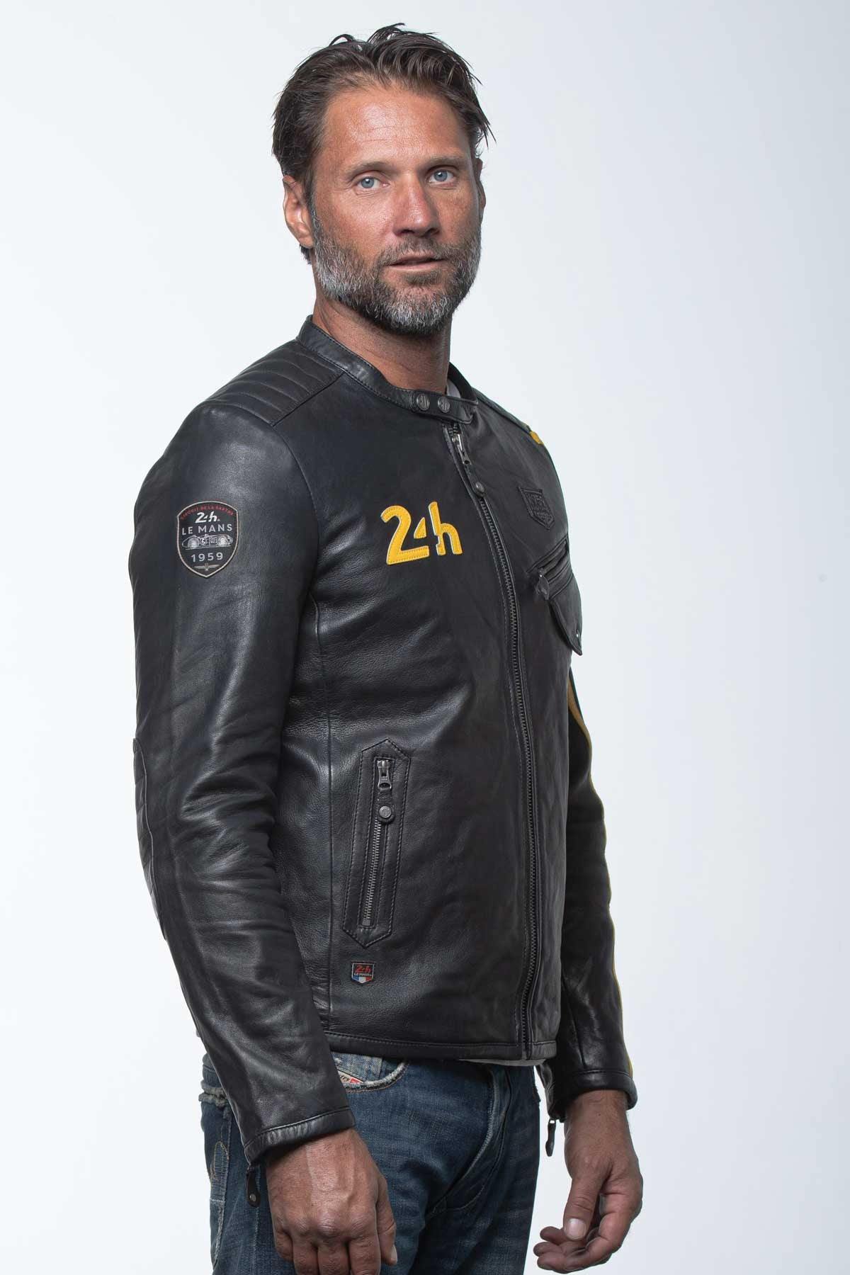 Herren Jacke 24h Le Mans MARNE4 BLACK — Ansicht 6