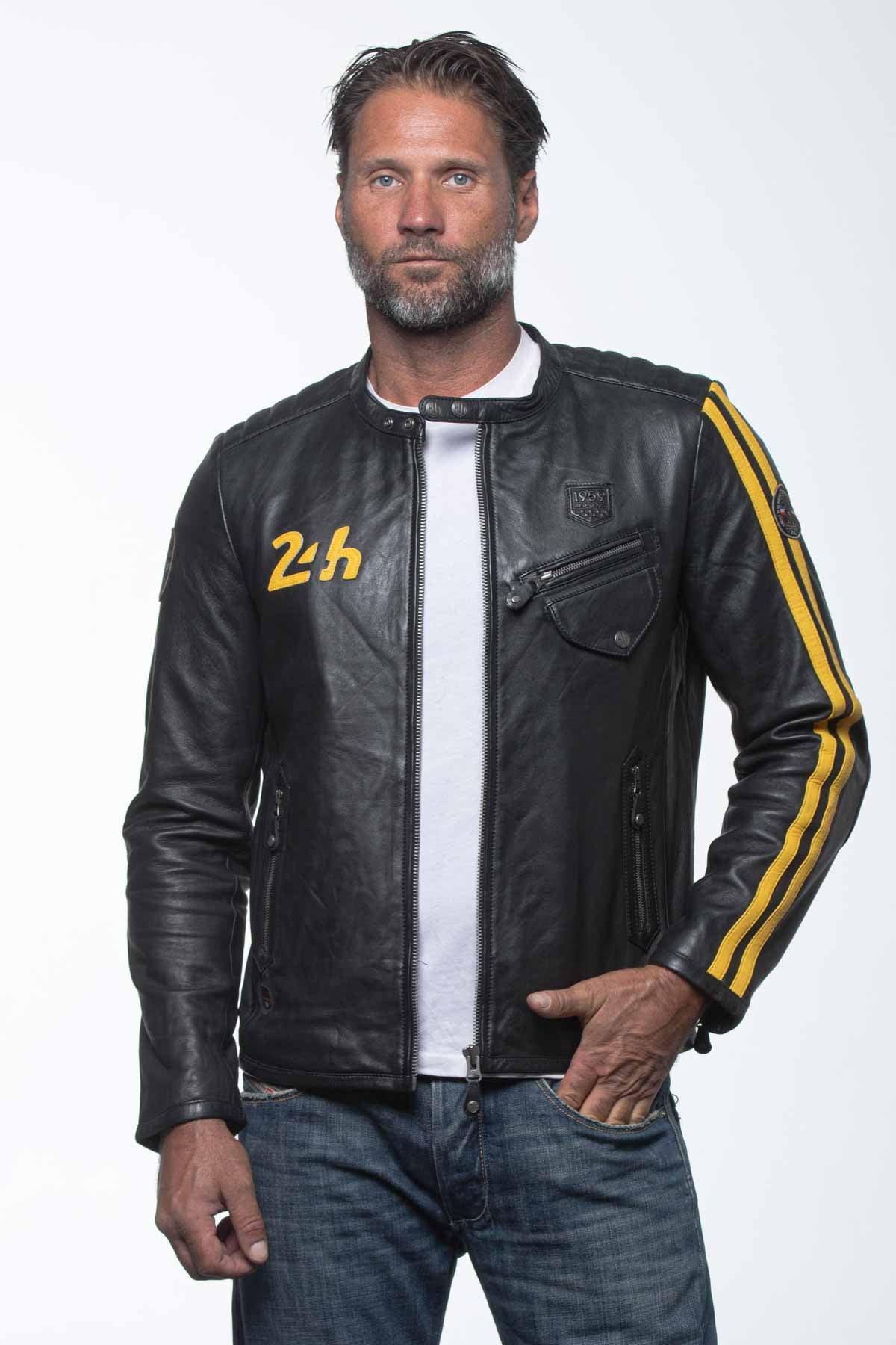 Herren Jacke 24h Le Mans MARNE4 BLACK — Ansicht 2