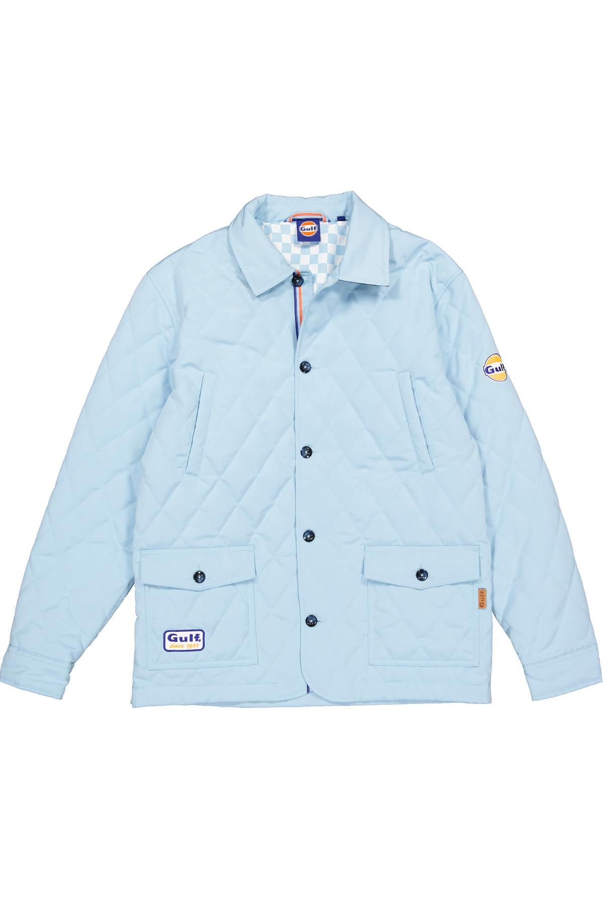Herren Mantel Gulf JAM02-125 LIGHT BLUE — Ansicht 3