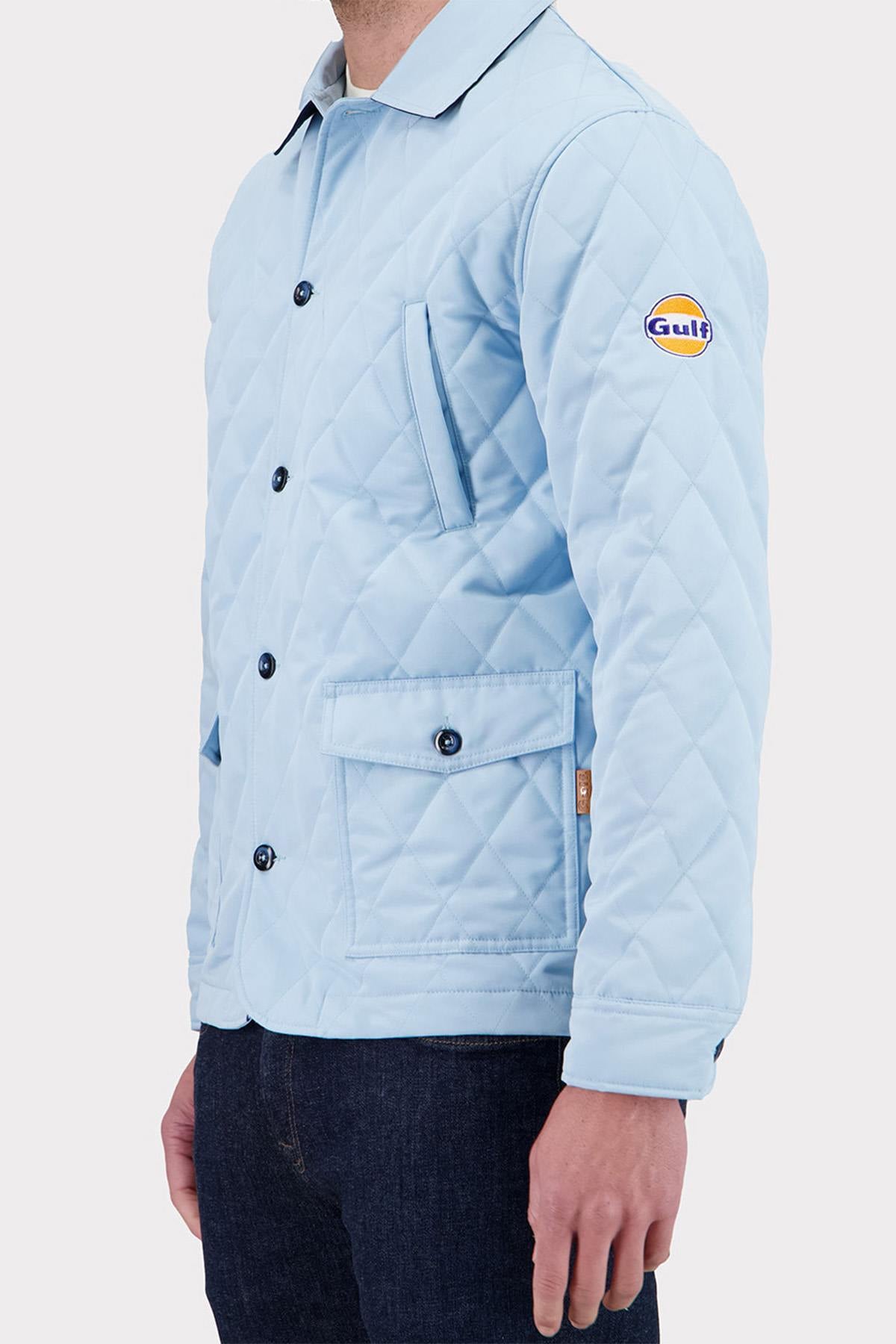 Herren Mantel Gulf JAM02-125 LIGHT BLUE — Ansicht 2