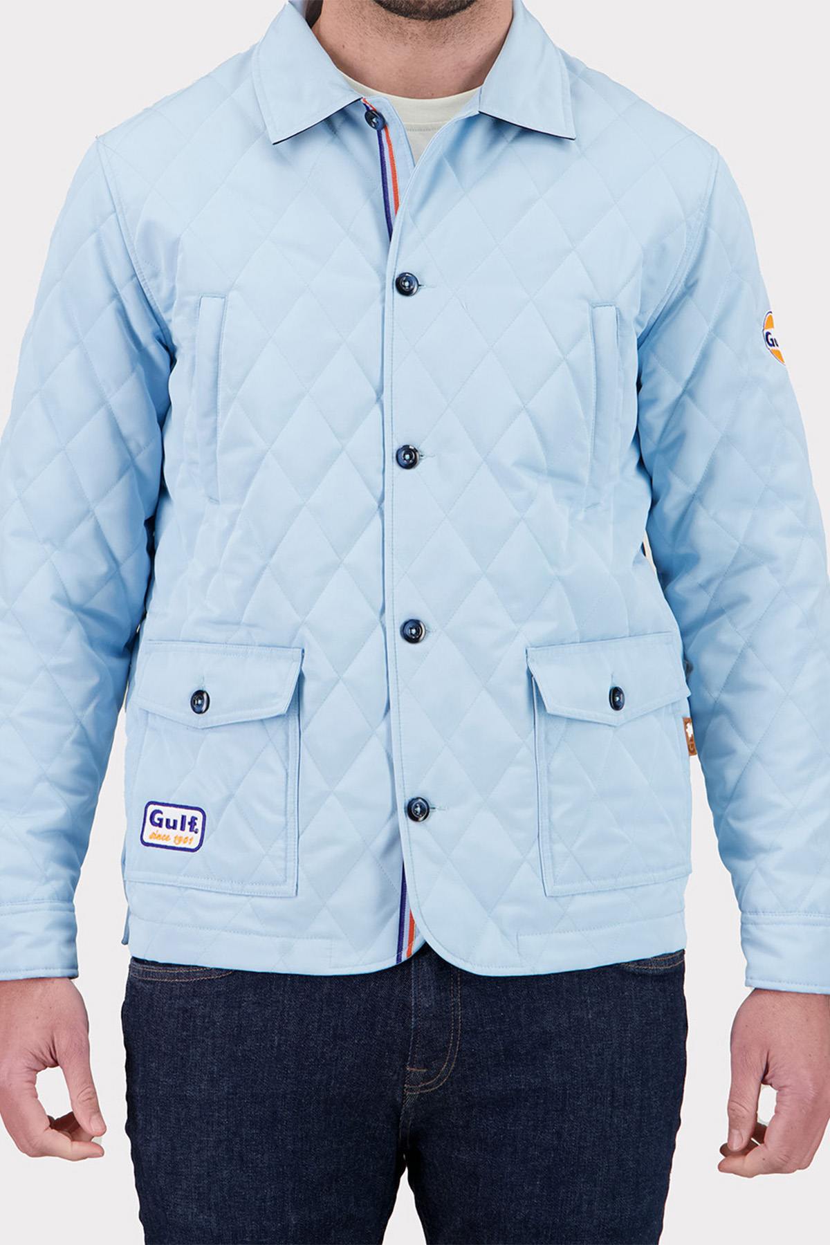 Herren Mantel Gulf JAM02-125 LIGHT BLUE — Ansicht 1