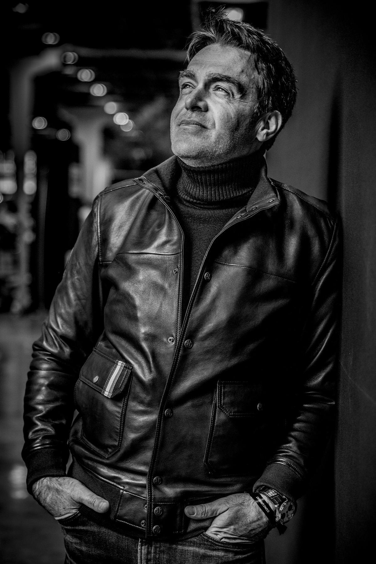 Herren Jacke Classic Legend Motors GREGORY GALIFFI MARRON — Ansicht 9