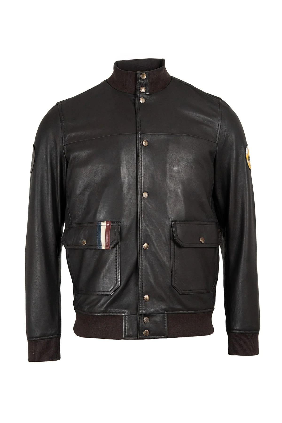 Herren Jacke Classic Legend Motors GREGORY GALIFFI MARRON — Ansicht 13