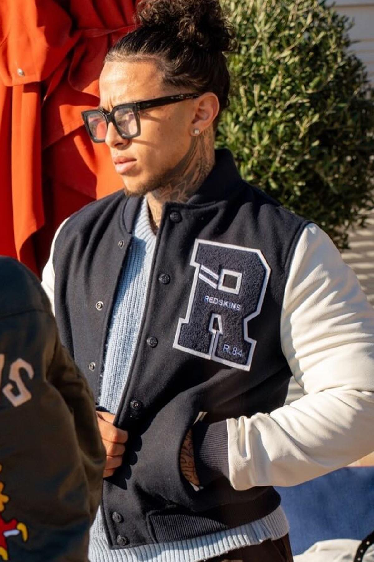 Herren Jacke Redskins FORD HATCH NAVY WHITE — Ansicht 1