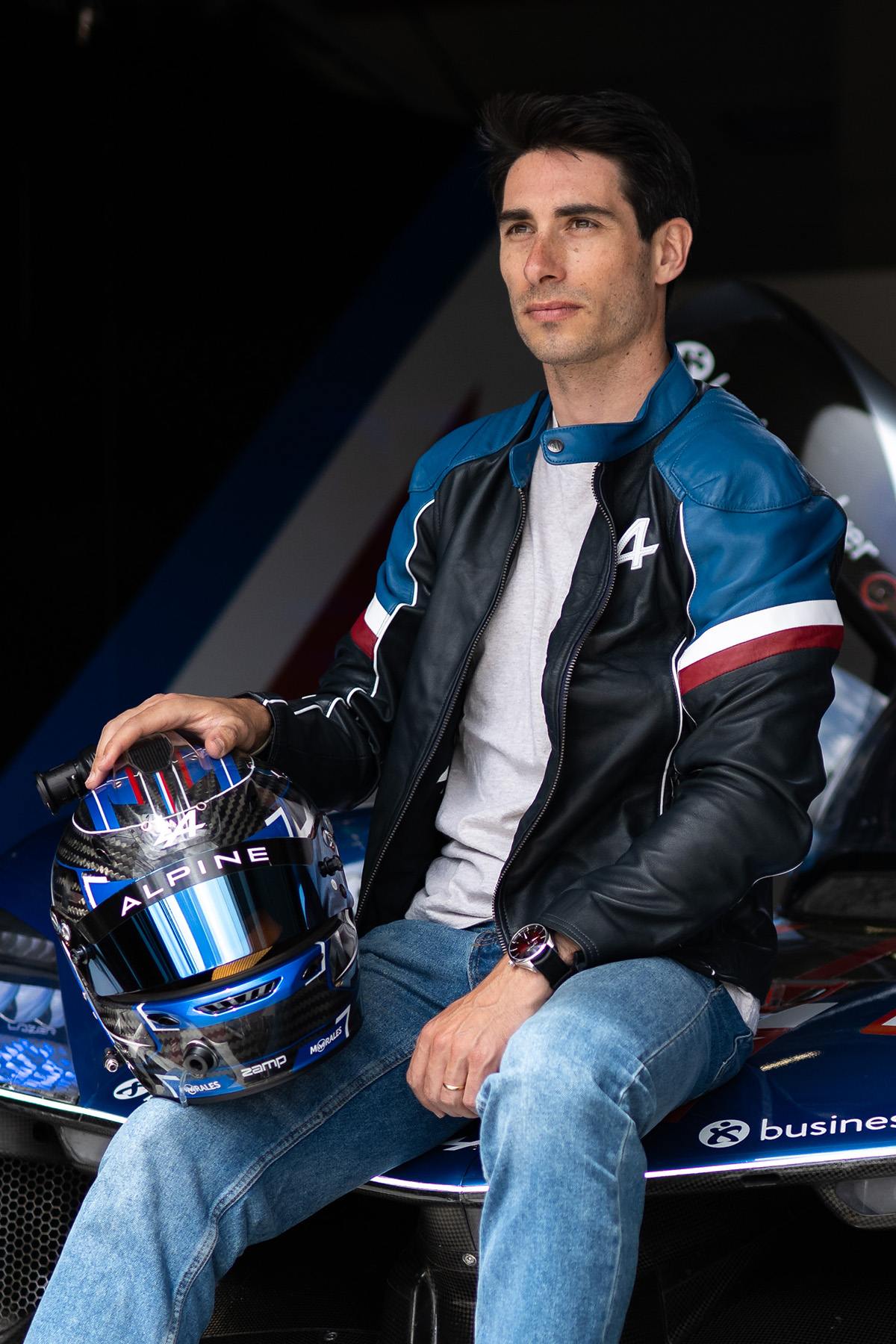 Chaqueta Hombre Alpine A424 MEN SHEEP CROWN NAVY — vista 1