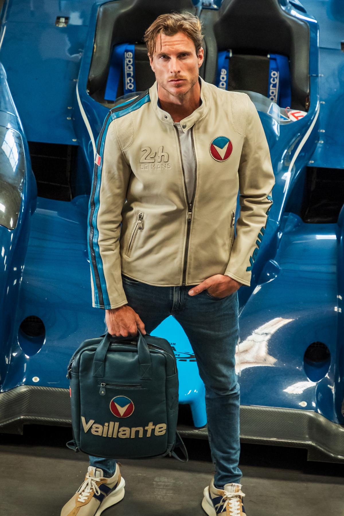 Bolsos Hombre Michel Vaillant VAILLANTE BACKPACK ROYAL BLUE — vista 8