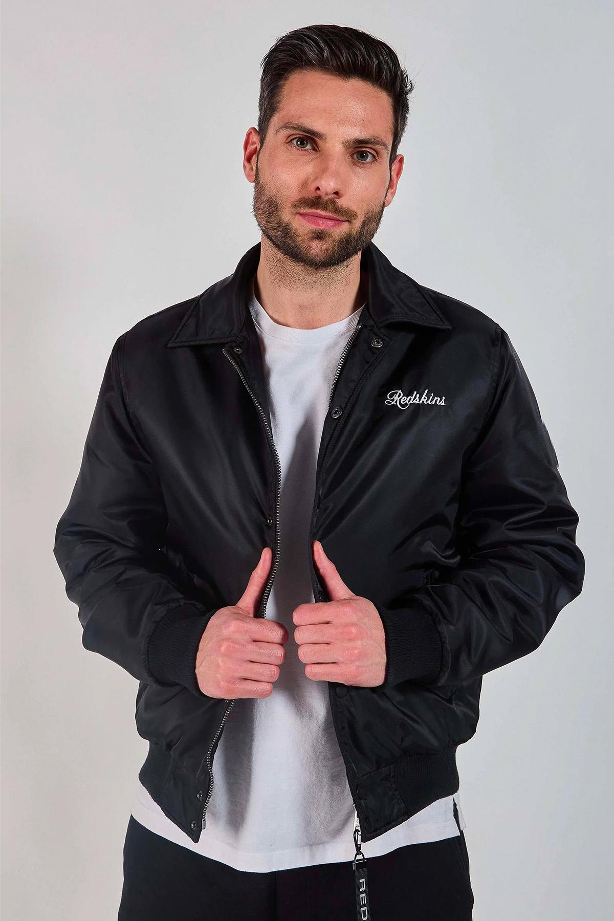 Chaqueta Hombre Redskins DRAGON FIGHTER BLACK — vista 3