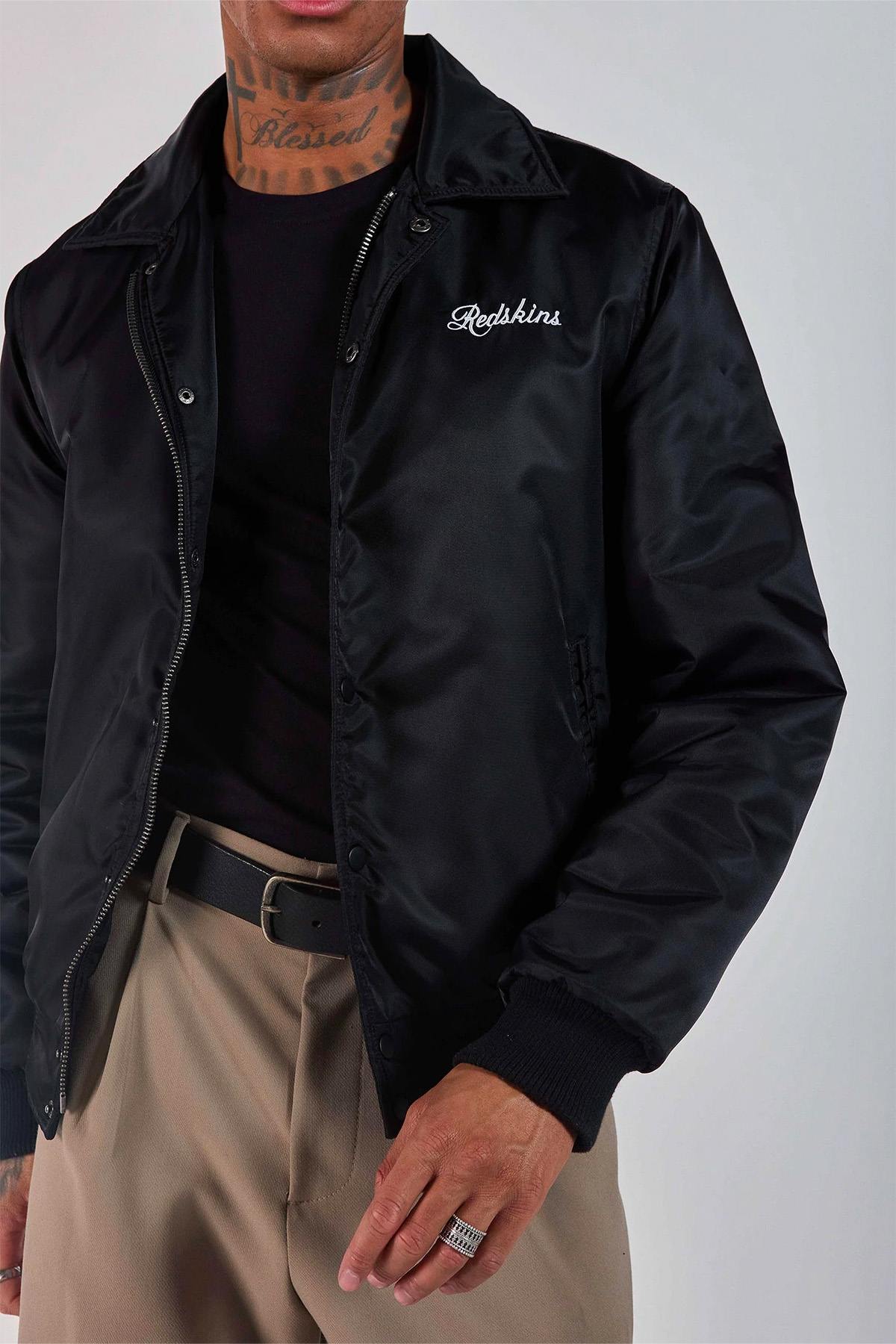 Chaqueta Hombre Redskins DRAGON FIGHTER BLACK — vista 7