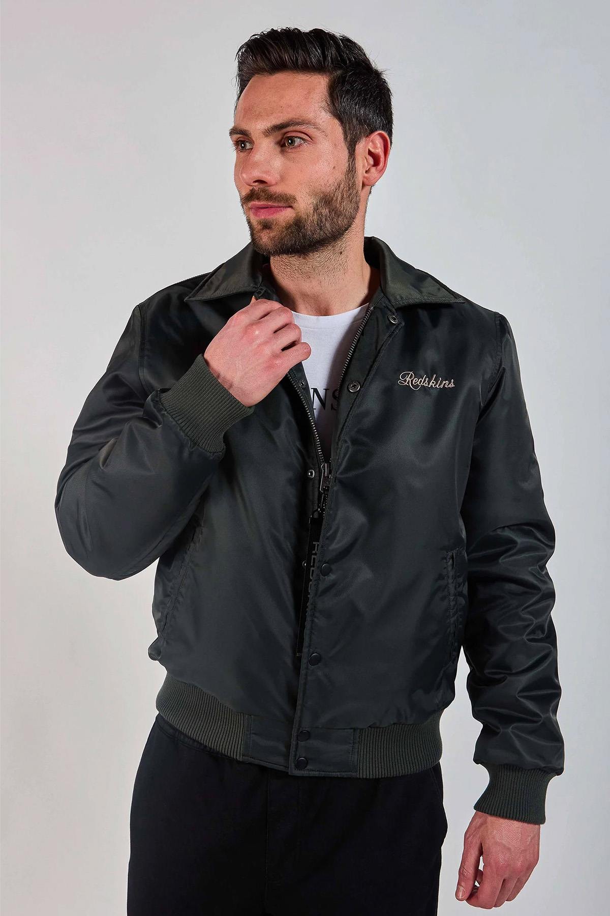 Herren Jacke Redskins DRAGON FIGHTER KAKI — Ansicht 2