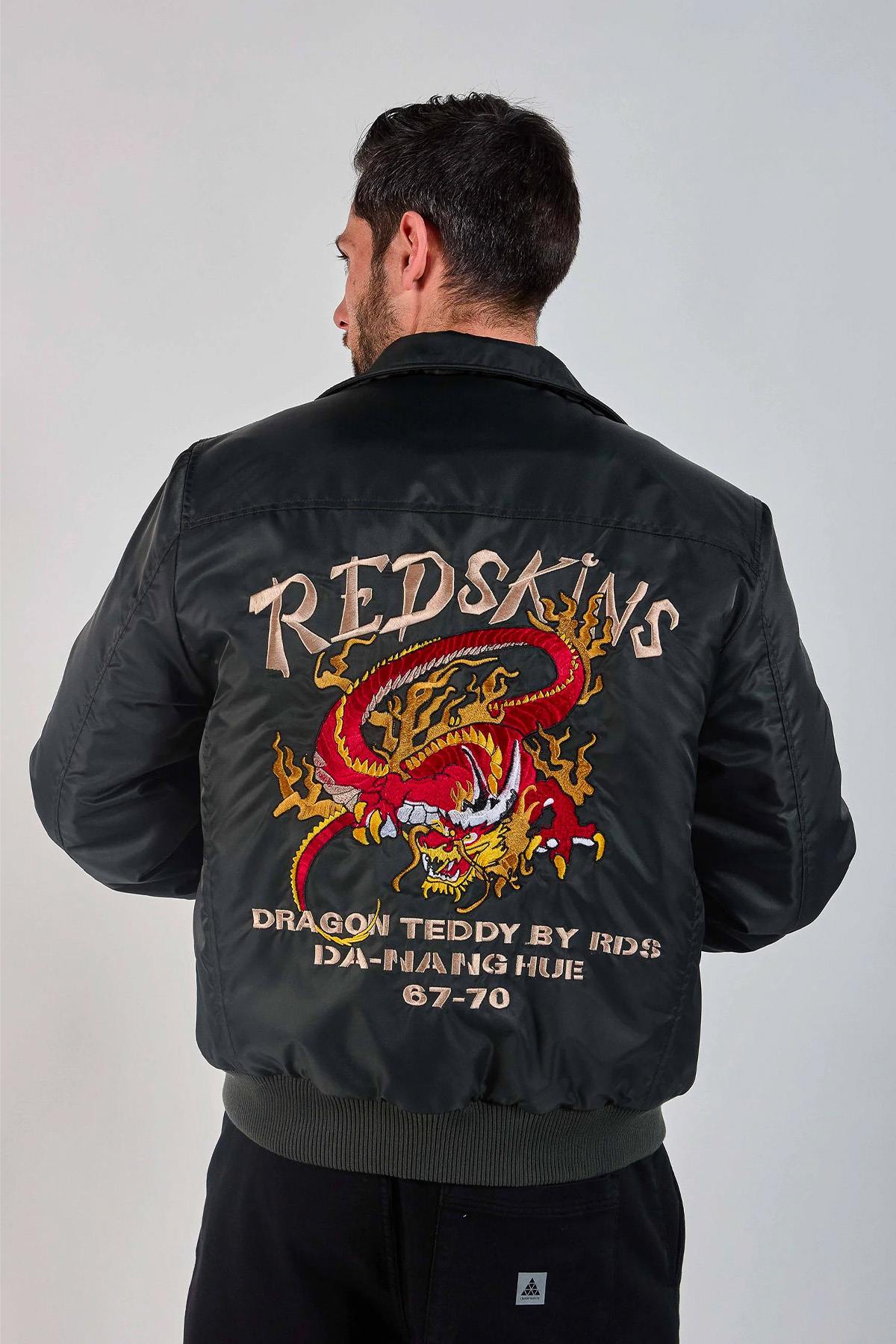 Herren Jacke Redskins DRAGON FIGHTER KAKI — Ansicht 1