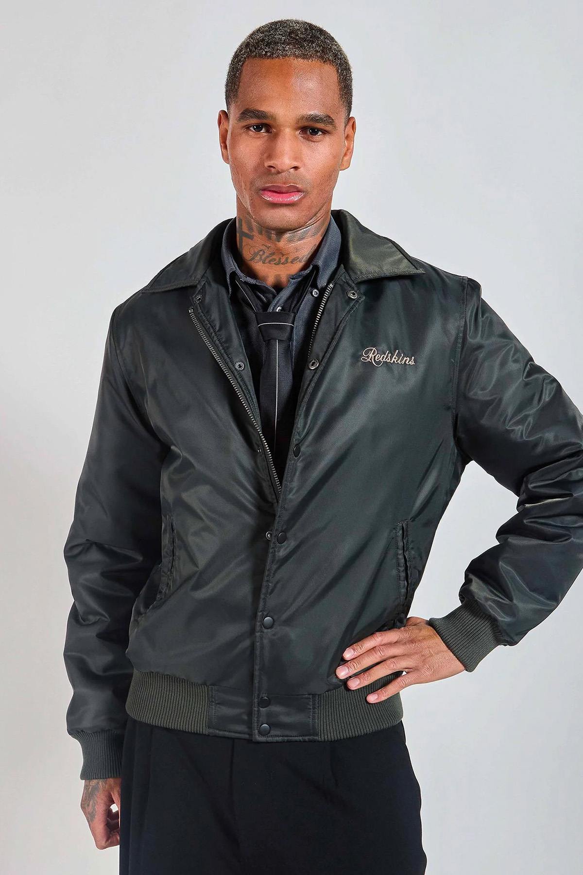 Herren Jacke Redskins DRAGON FIGHTER KAKI — Ansicht 3