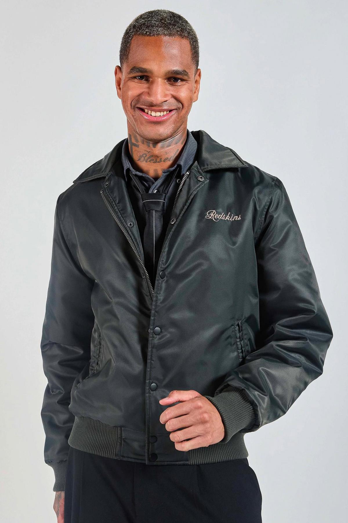 Herren Jacke Redskins DRAGON FIGHTER KAKI — Ansicht 6