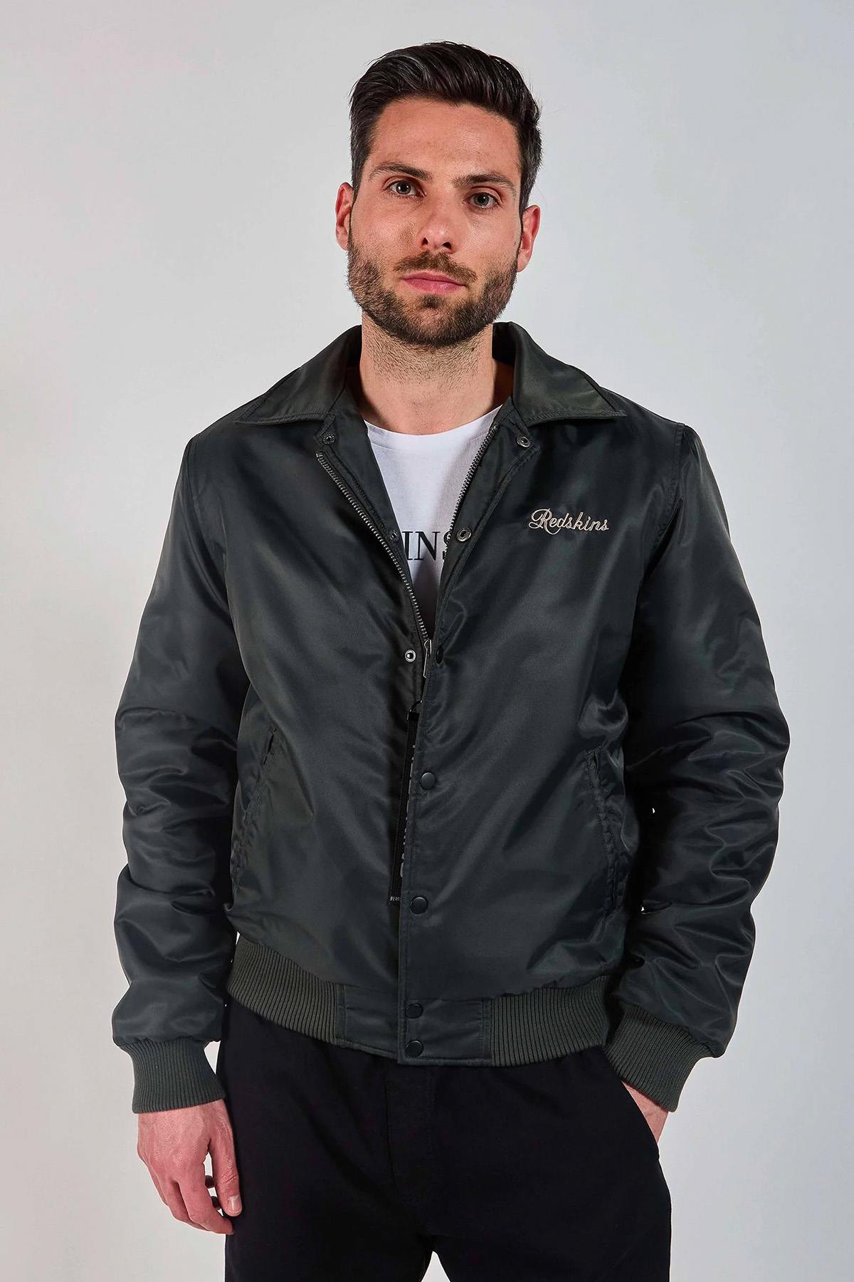Herren Jacke Redskins DRAGON FIGHTER KAKI — Ansicht 5