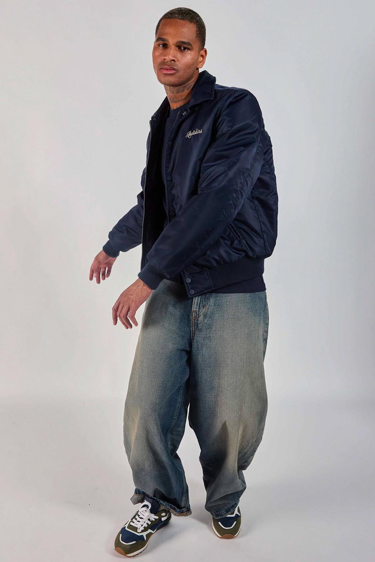 Chaqueta Hombre Redskins DRAGON FIGHTER NAVY BLUE — vista 10