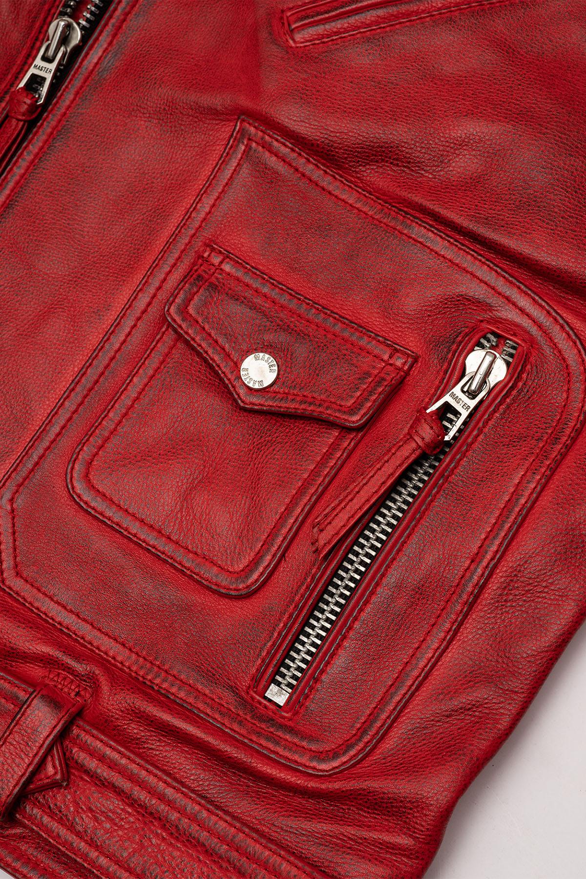 Herren Jacke Master BELVEDERE RED — Ansicht 5
