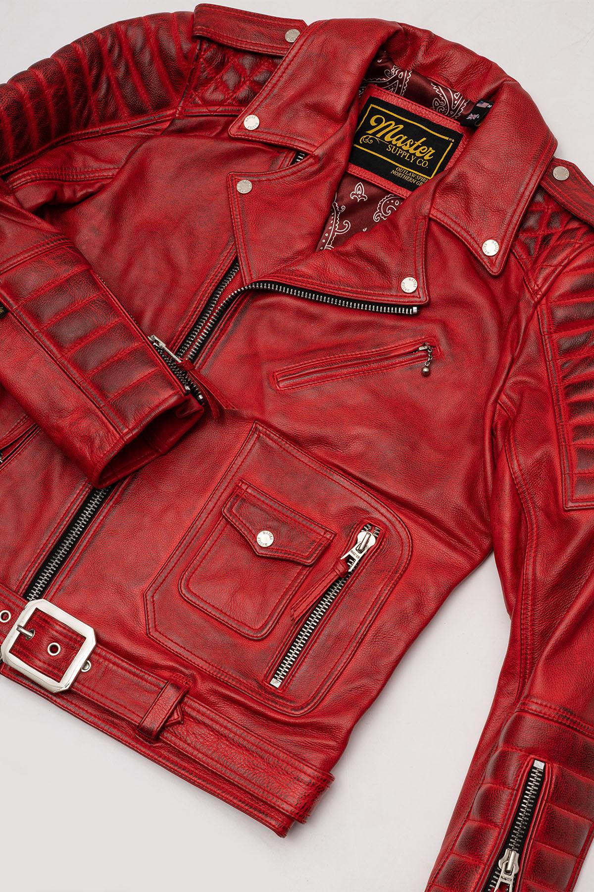 Herren Jacke Master BELVEDERE RED — Ansicht 10