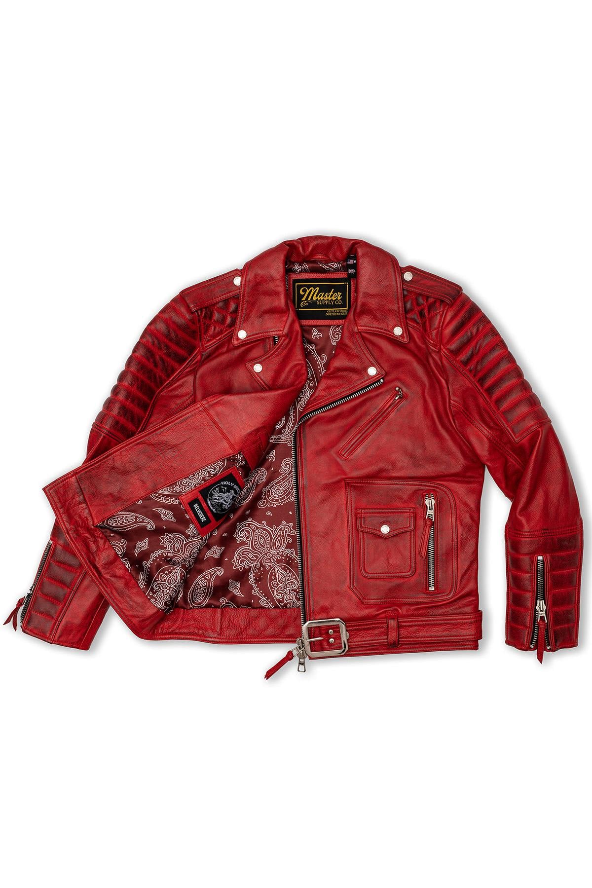 Herren Jacke Master BELVEDERE RED — Ansicht 6