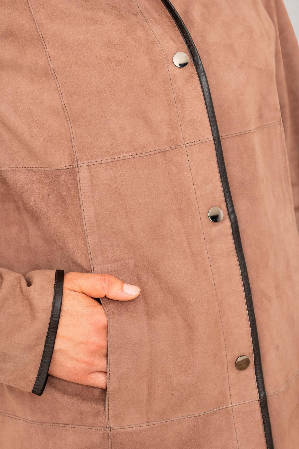 Cazadora Mujeres Cityzen FLORENCE VELOURS MARRON — vista 7