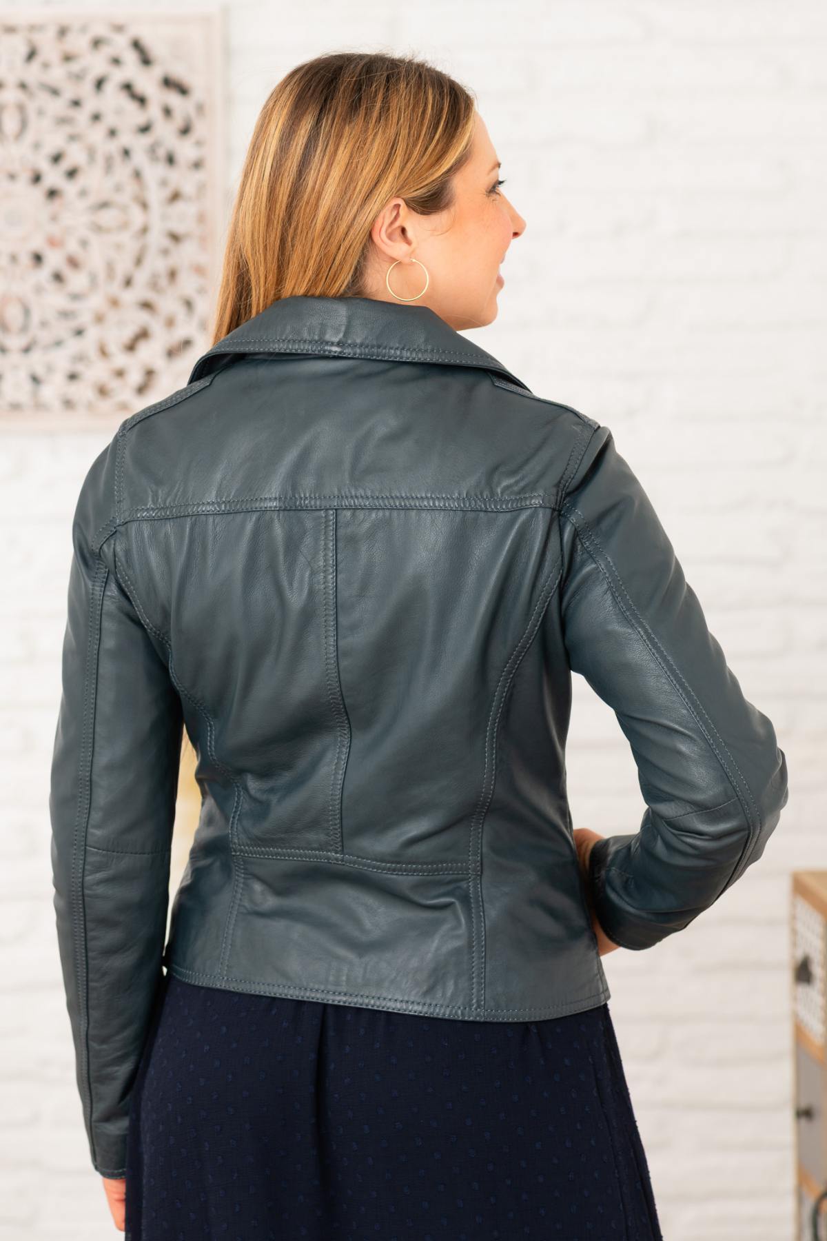 Blouson Femme Oakwood CLIPS BLEU 531 — vue 5