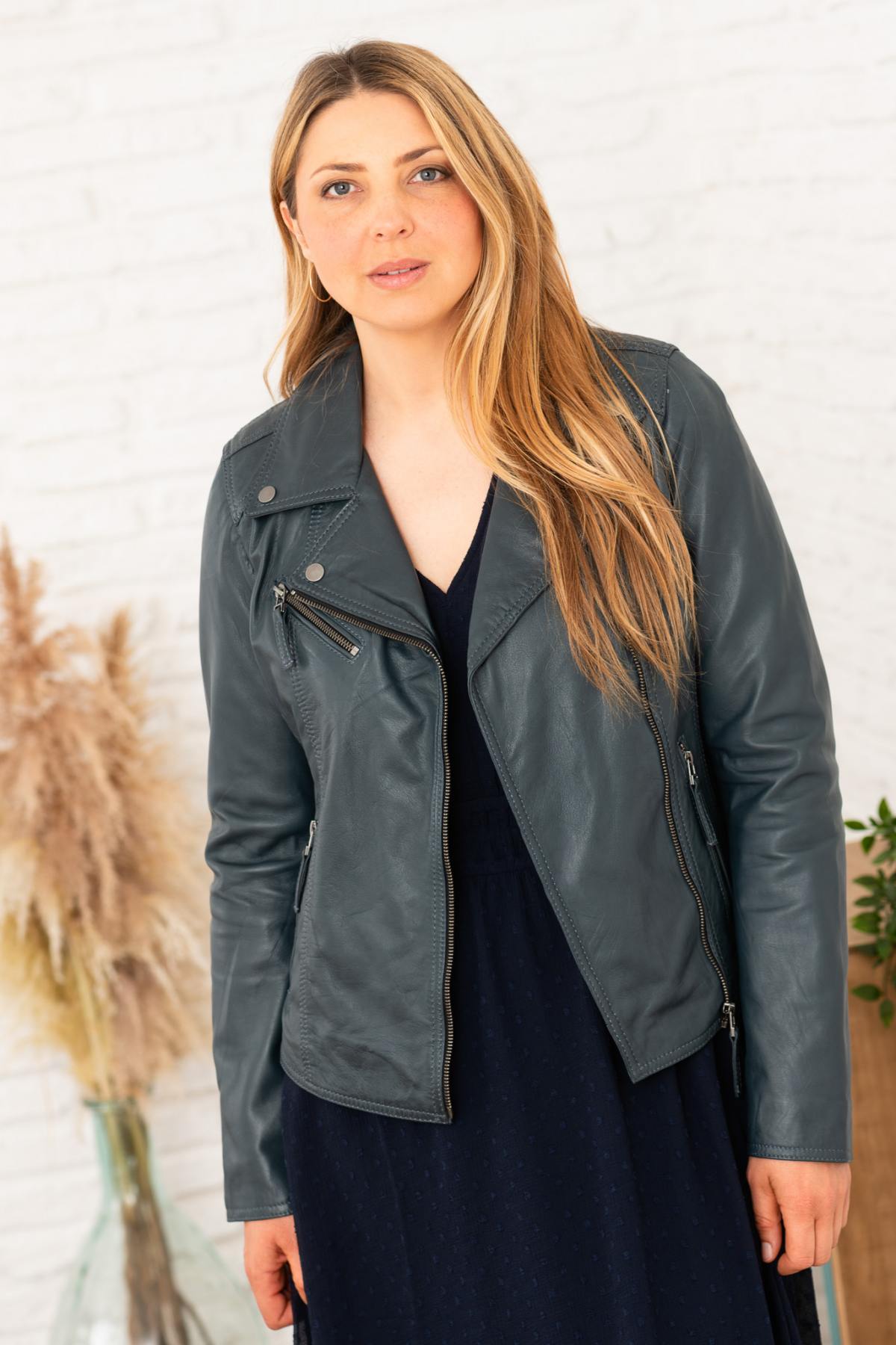 Blouson Femme Oakwood CLIPS BLEU 531 — vue 6