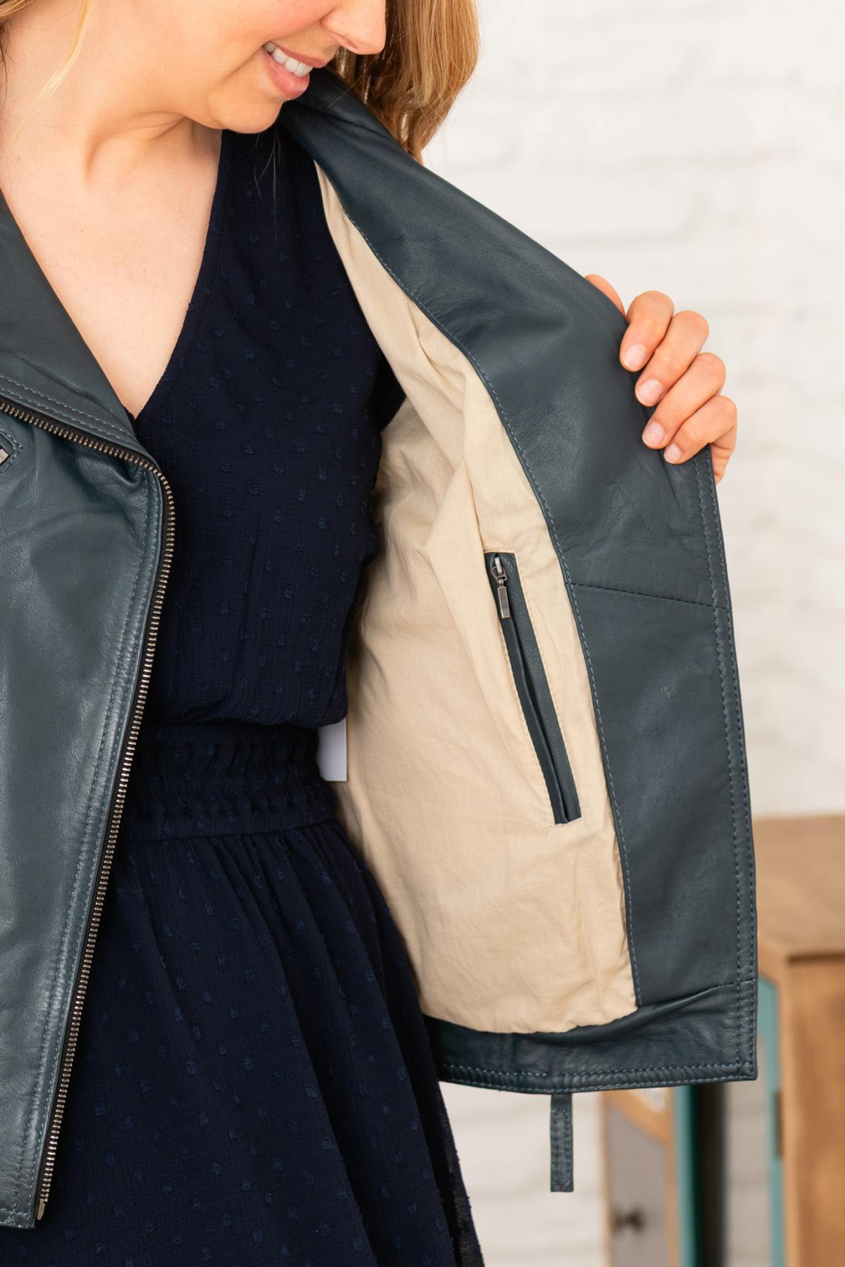 Blouson Femme Oakwood CLIPS BLEU 531 — vue 8