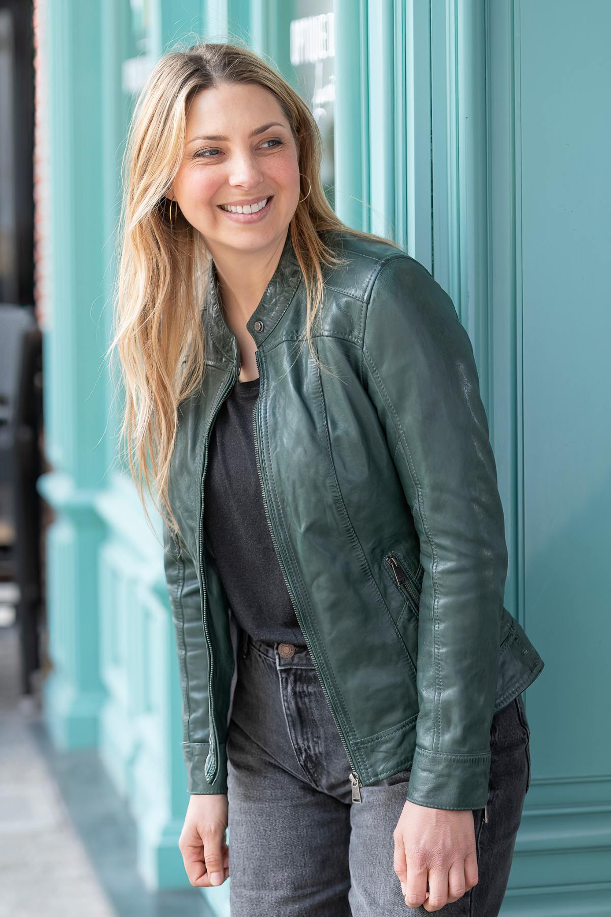 Chaqueta Mujeres Cityzen ISABELA GREEN — vista 2