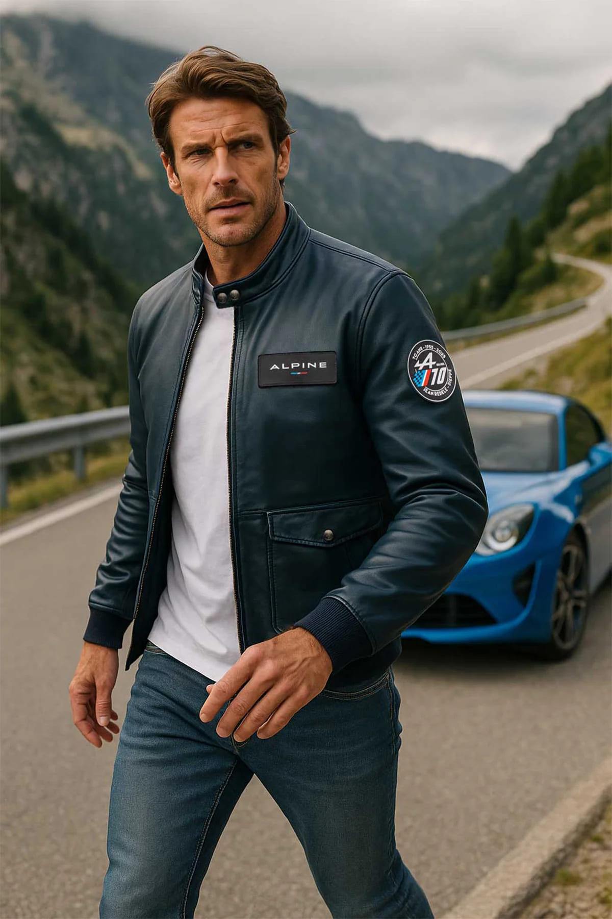 Blouson Homme Alpine M70 ROYAL BLUE — vue 10