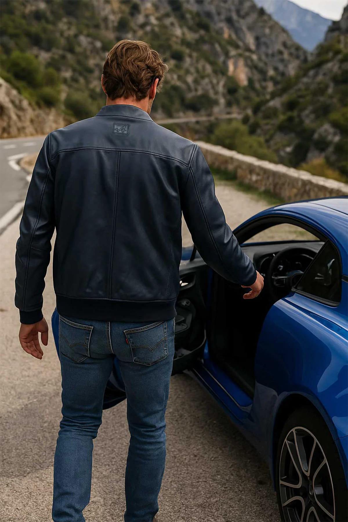 Blouson Homme Alpine M70 ROYAL BLUE — vue 12